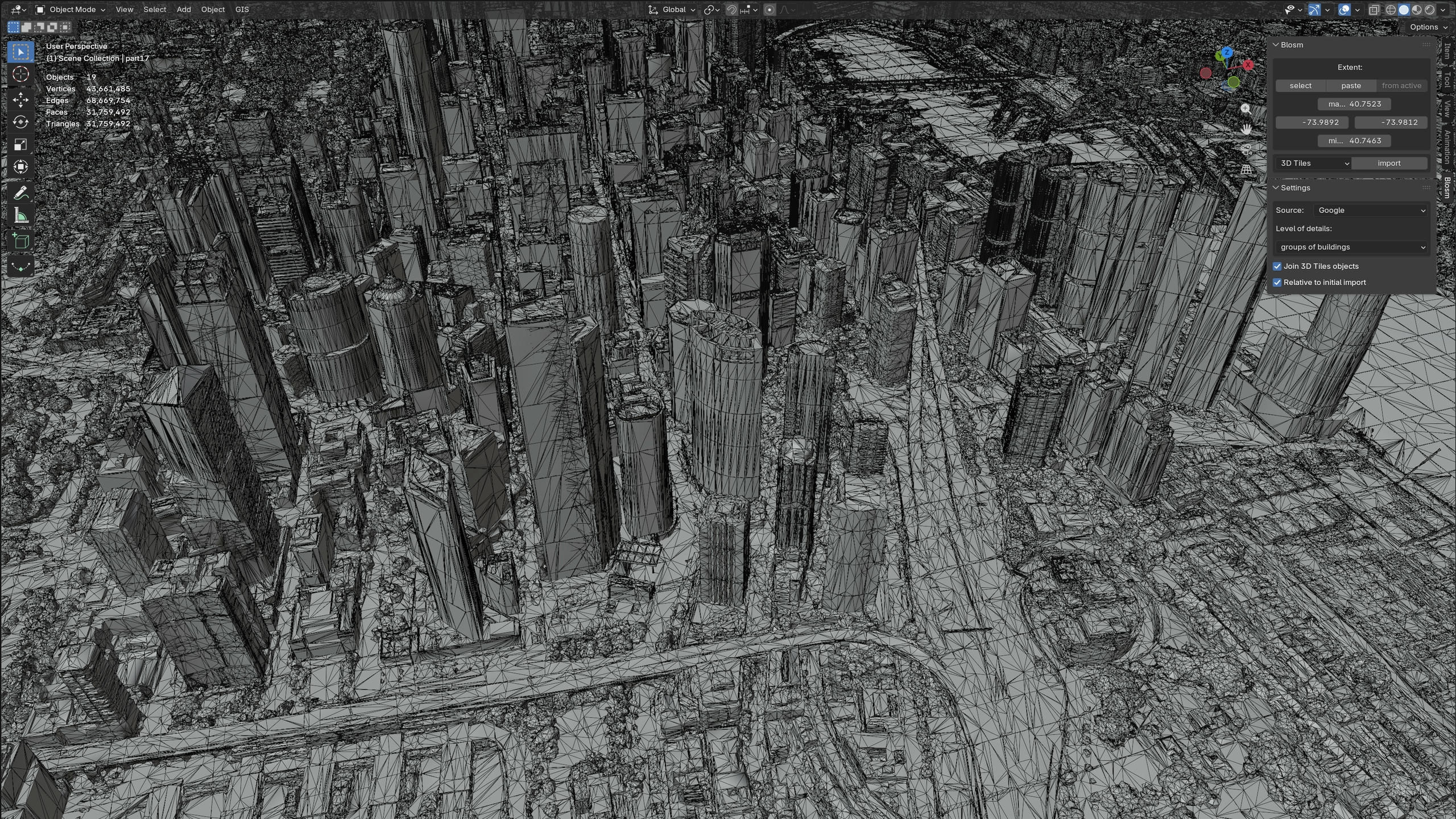 Sydney City 3D Scan Model 3D Model 3D Model
