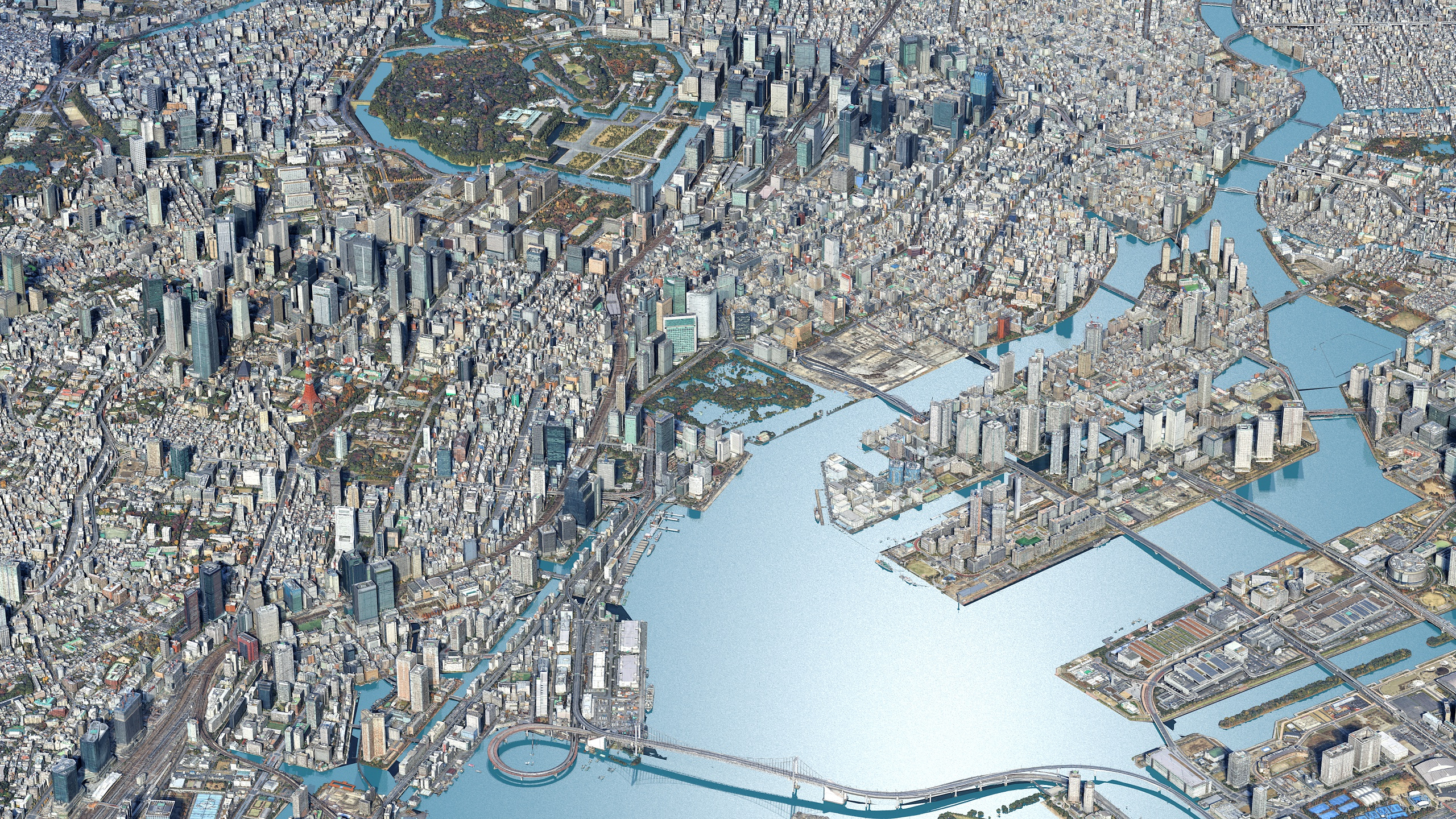 Tokyo 3D Scan City Japan 3D Model 3D Model