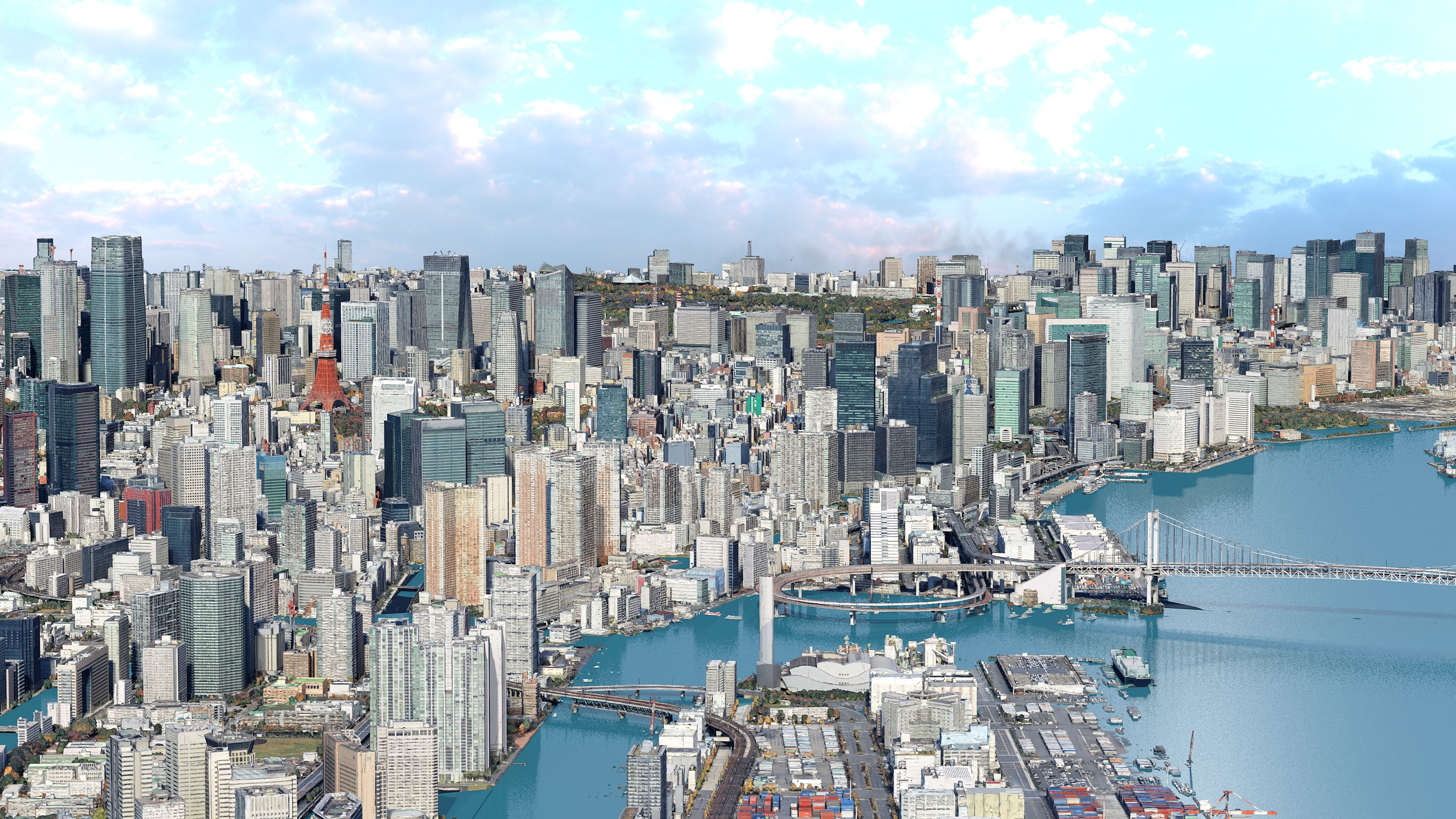 Tokyo 3D Scan City Japan 3D Model 3D Model