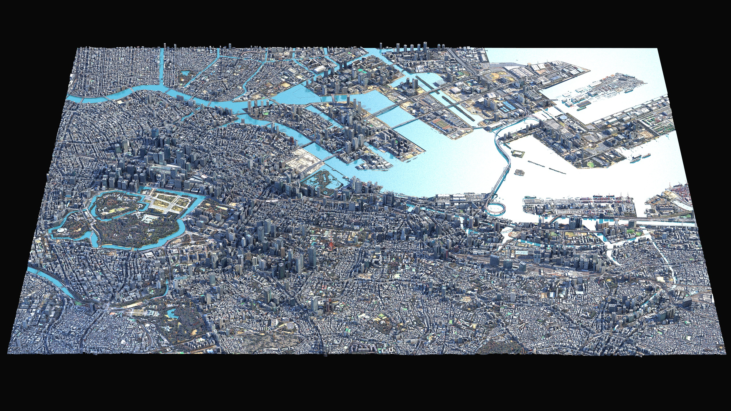 Tokyo 3D Scan City Japan 3D Model 3D Model