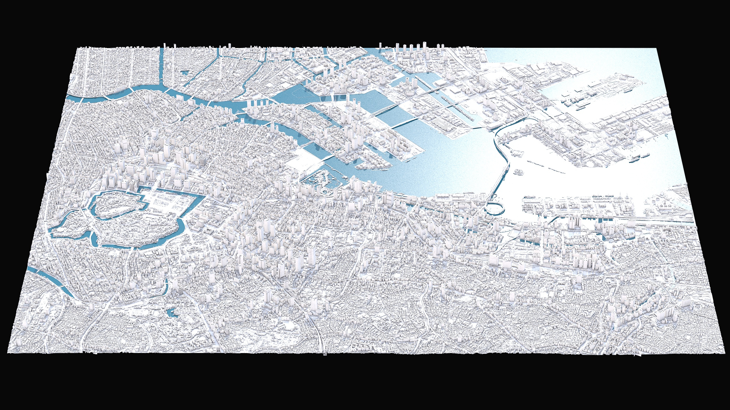 Tokyo 3D Scan City Japan 3D Model 3D Model