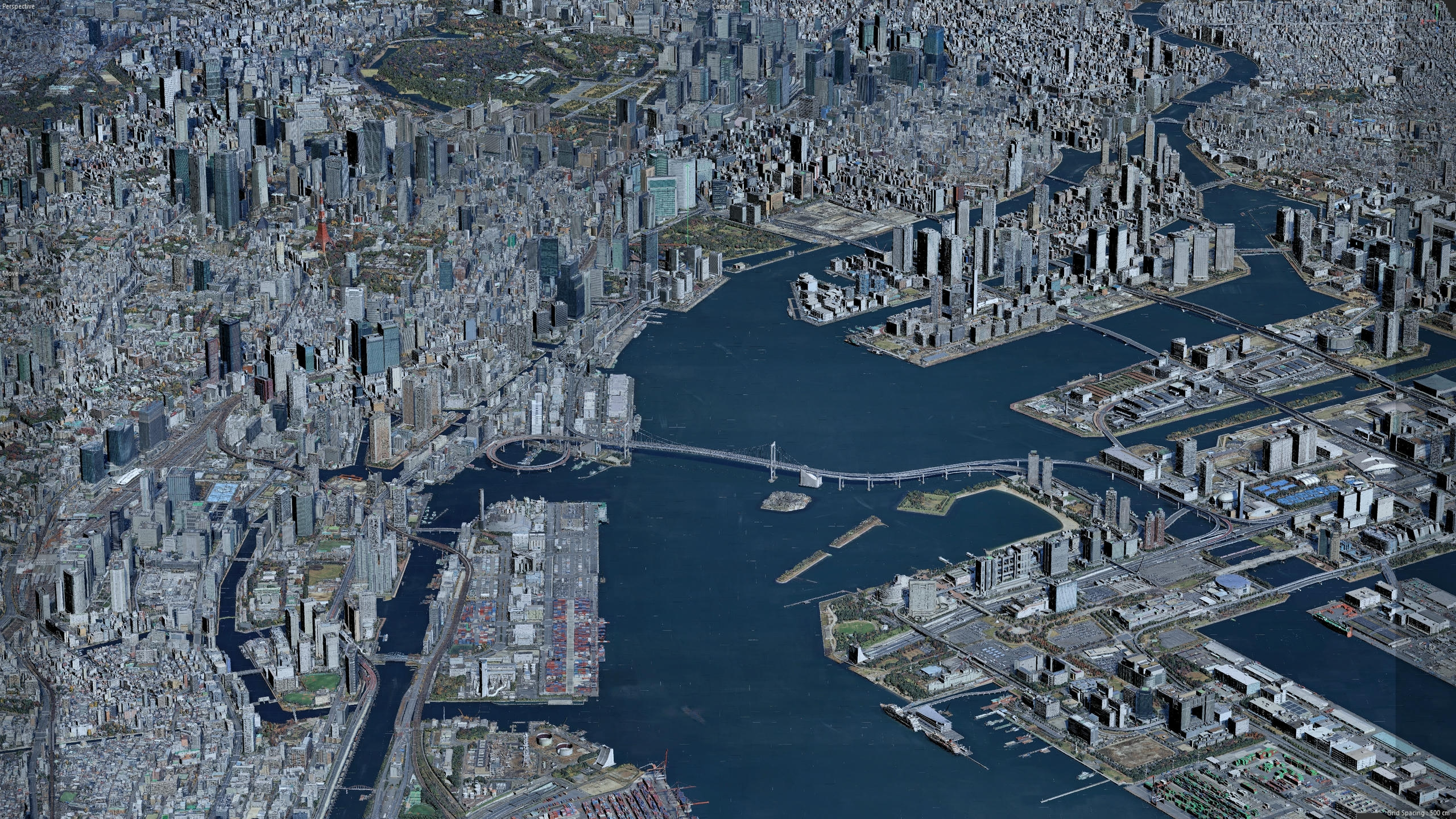 Tokyo 3D Scan City Japan 3D Model 3D Model