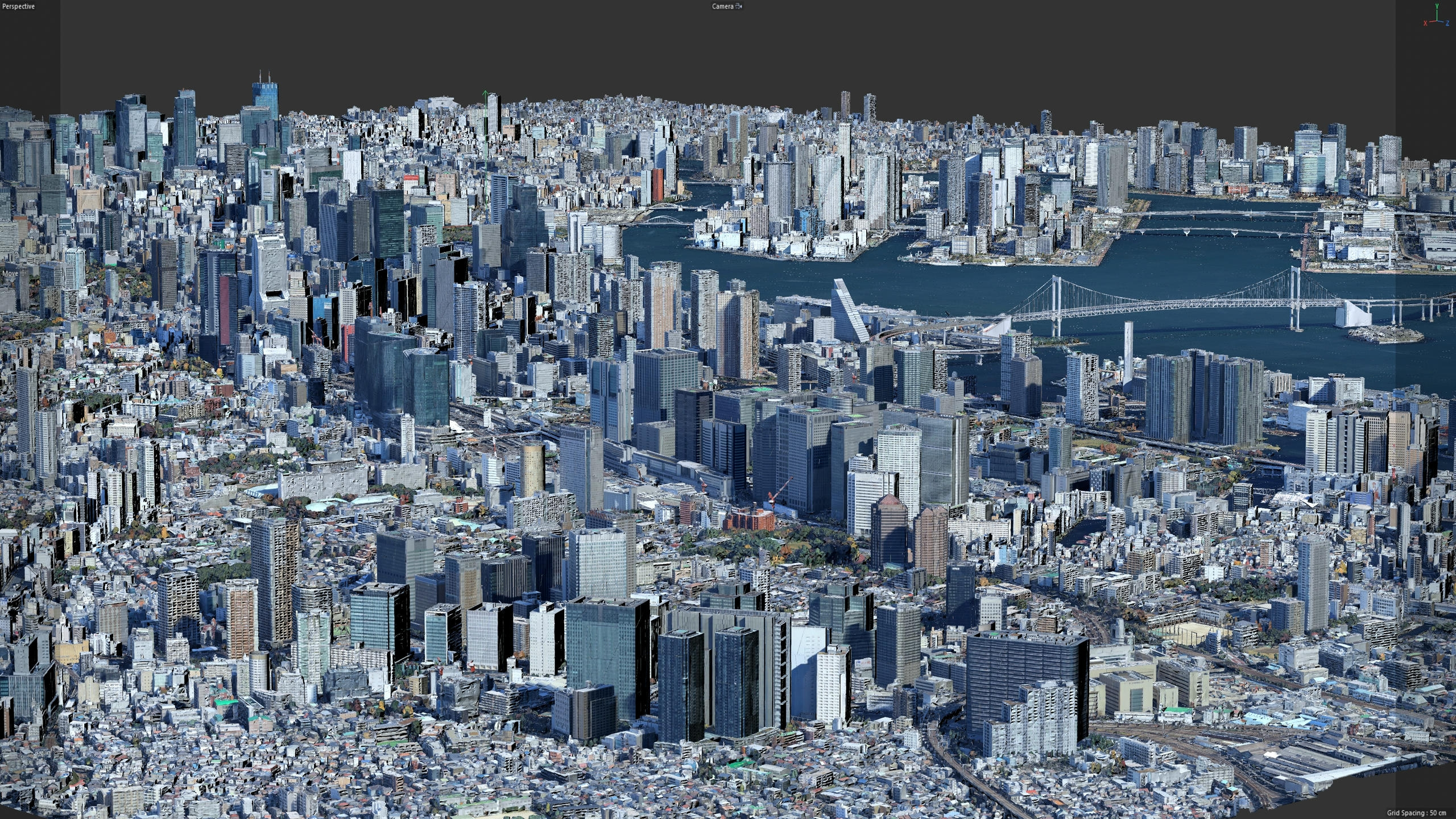 Tokyo 3D Scan City Japan 3D Model 3D Model