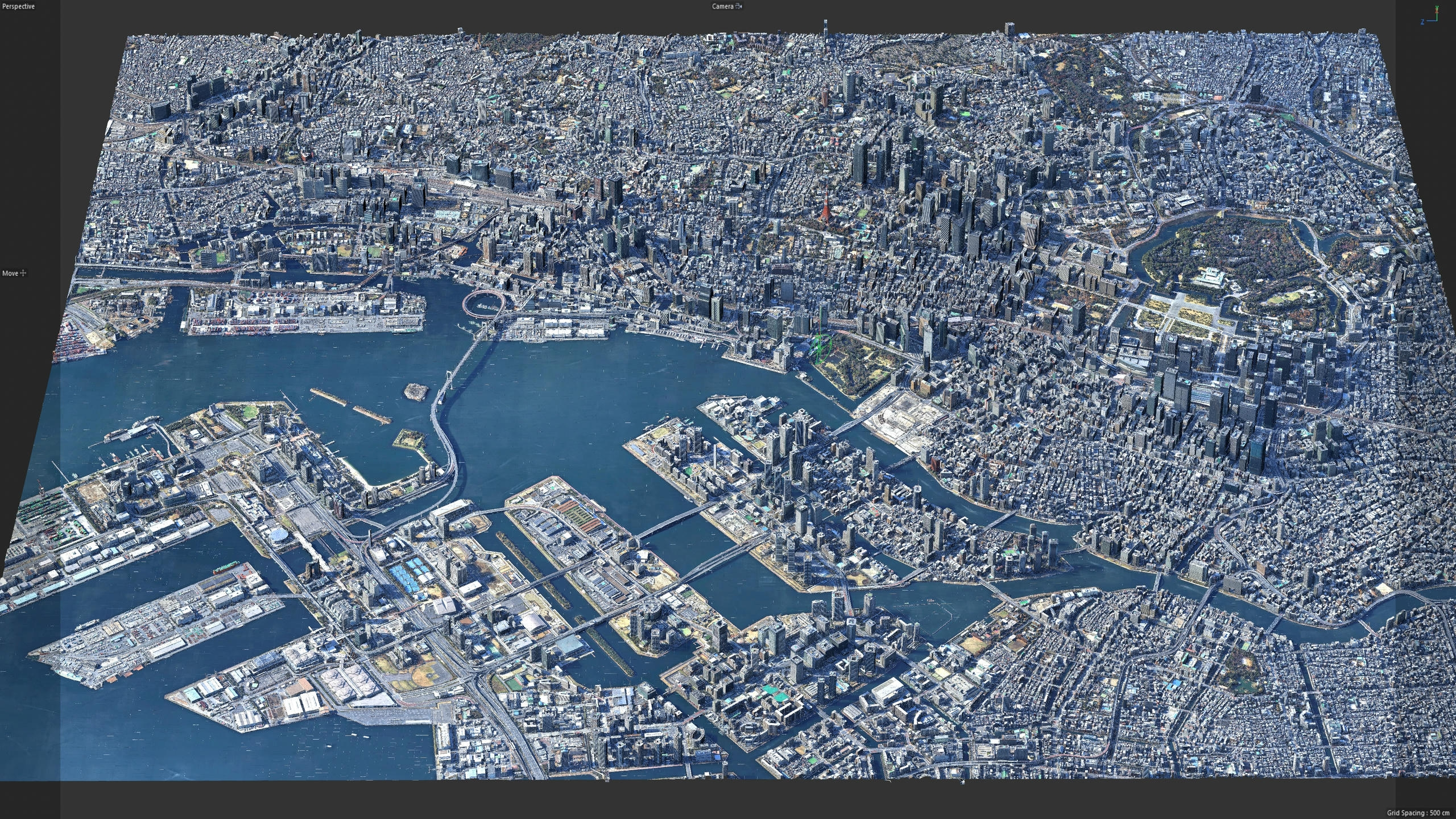 Tokyo 3D Scan City Japan 3D Model 3D Model