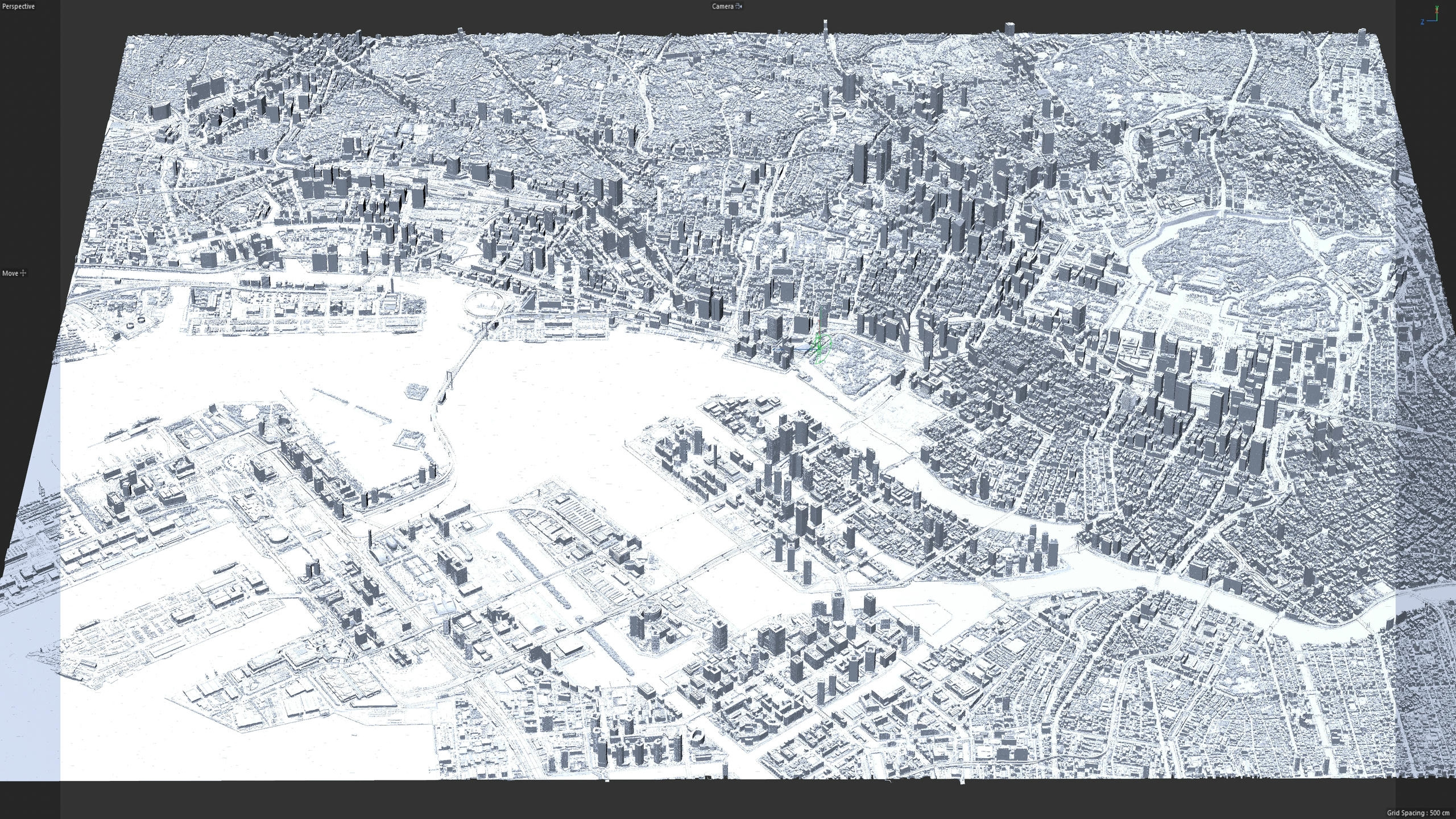 Tokyo 3D Scan City Japan 3D Model 3D Model