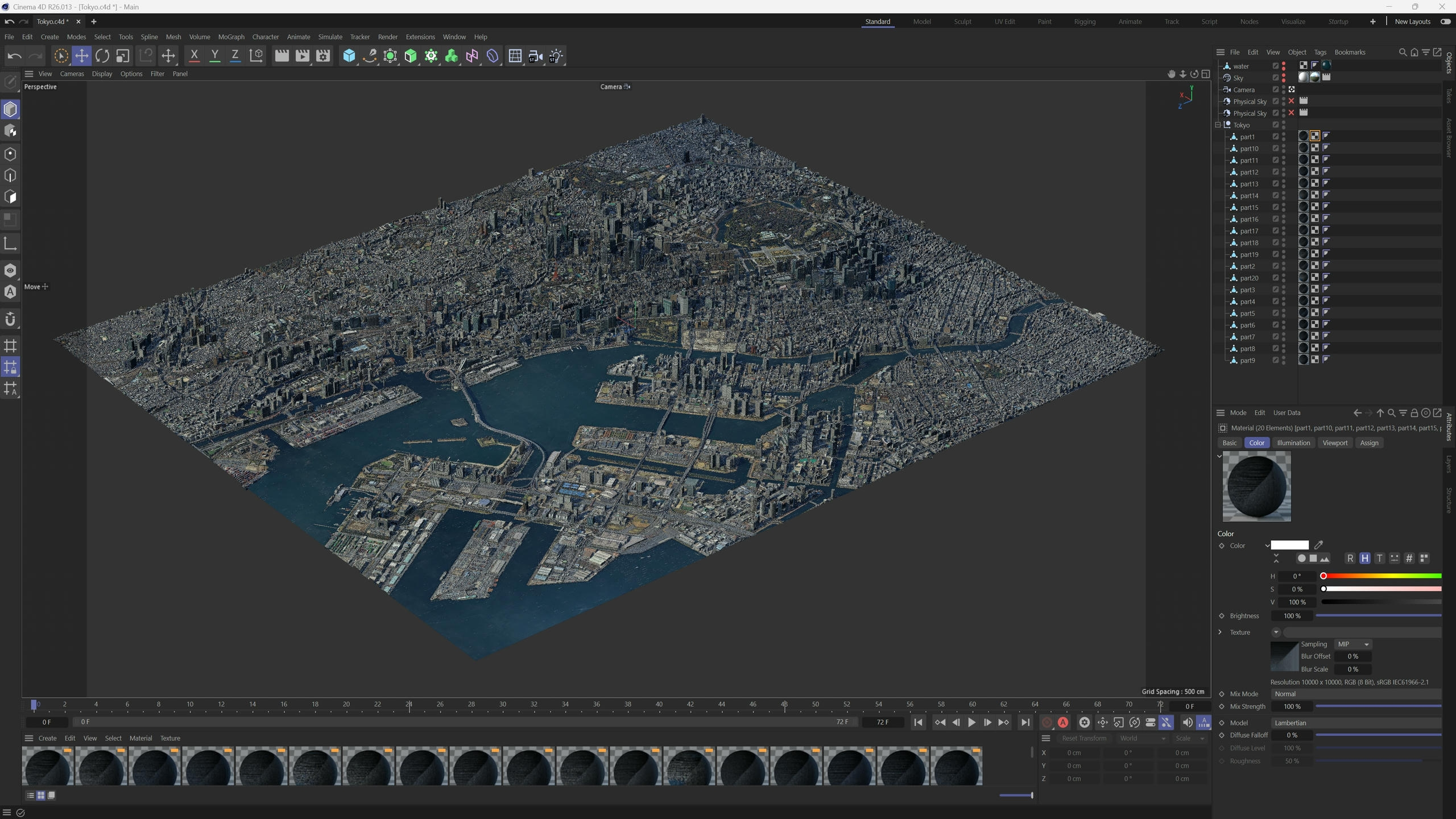 Tokyo 3D Scan City Japan 3D Model 3D Model