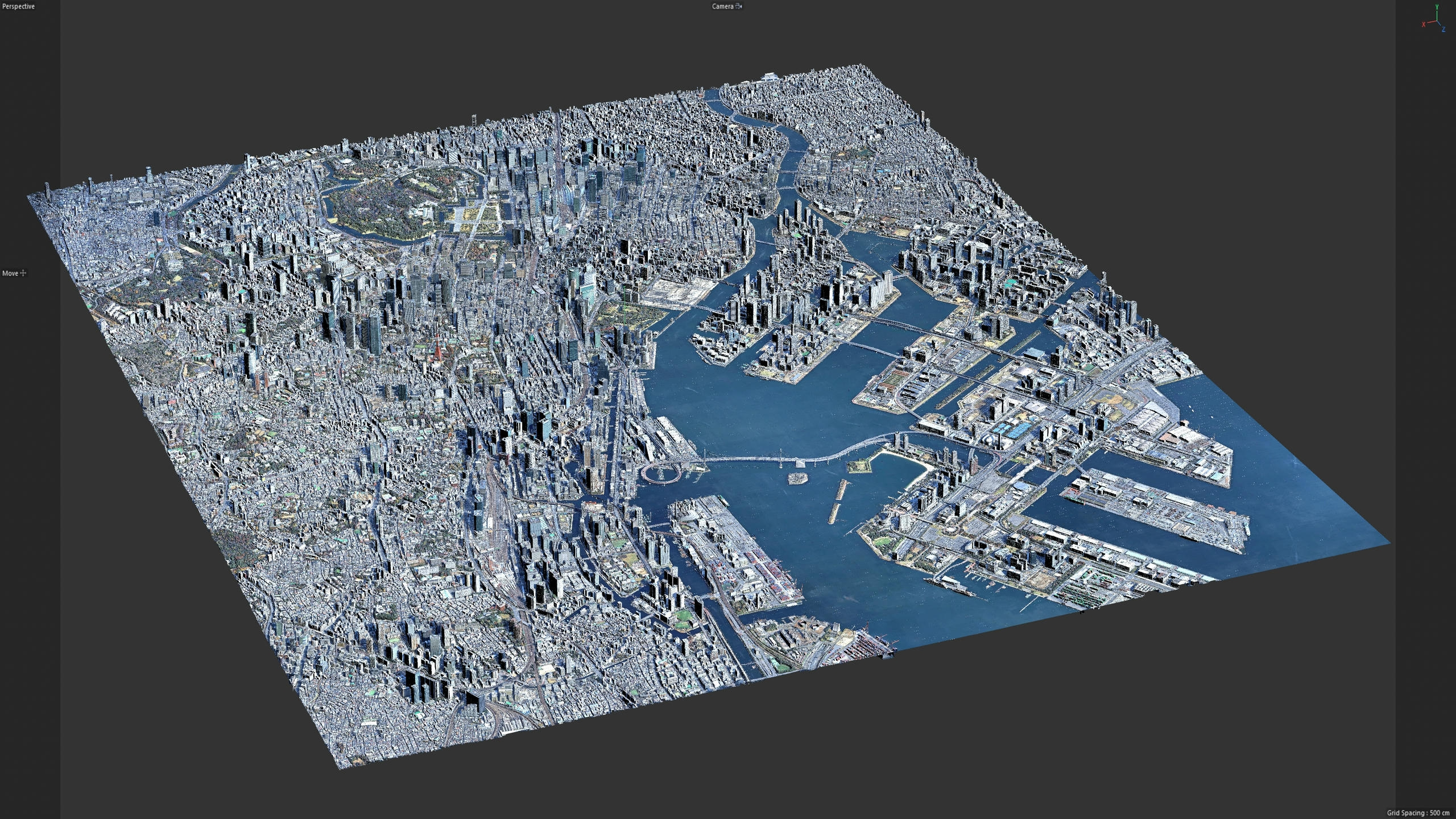 Tokyo 3D Scan City Japan 3D Model 3D Model