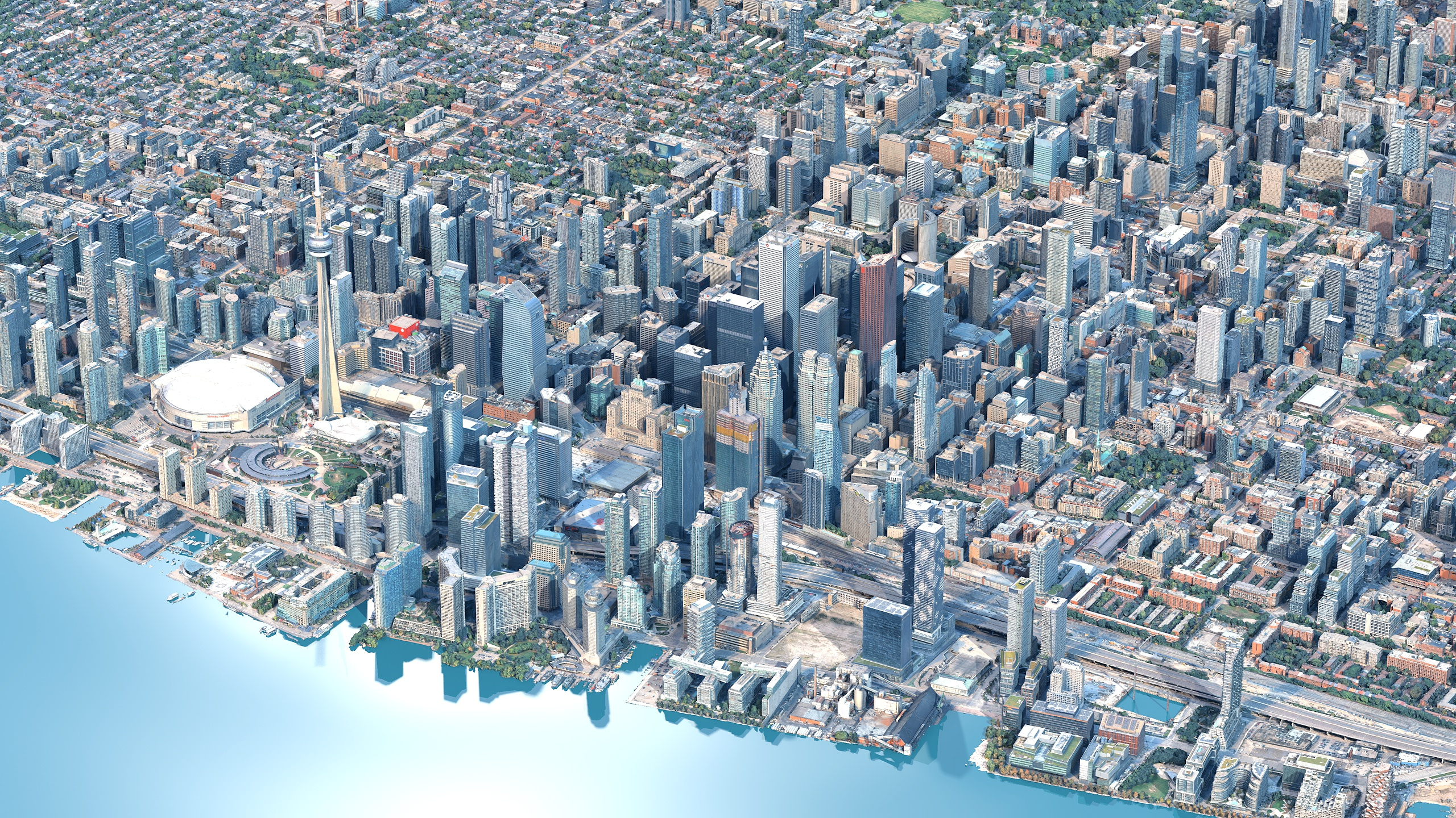Toronto 3D Scan City Canada 3D Model 3D Model