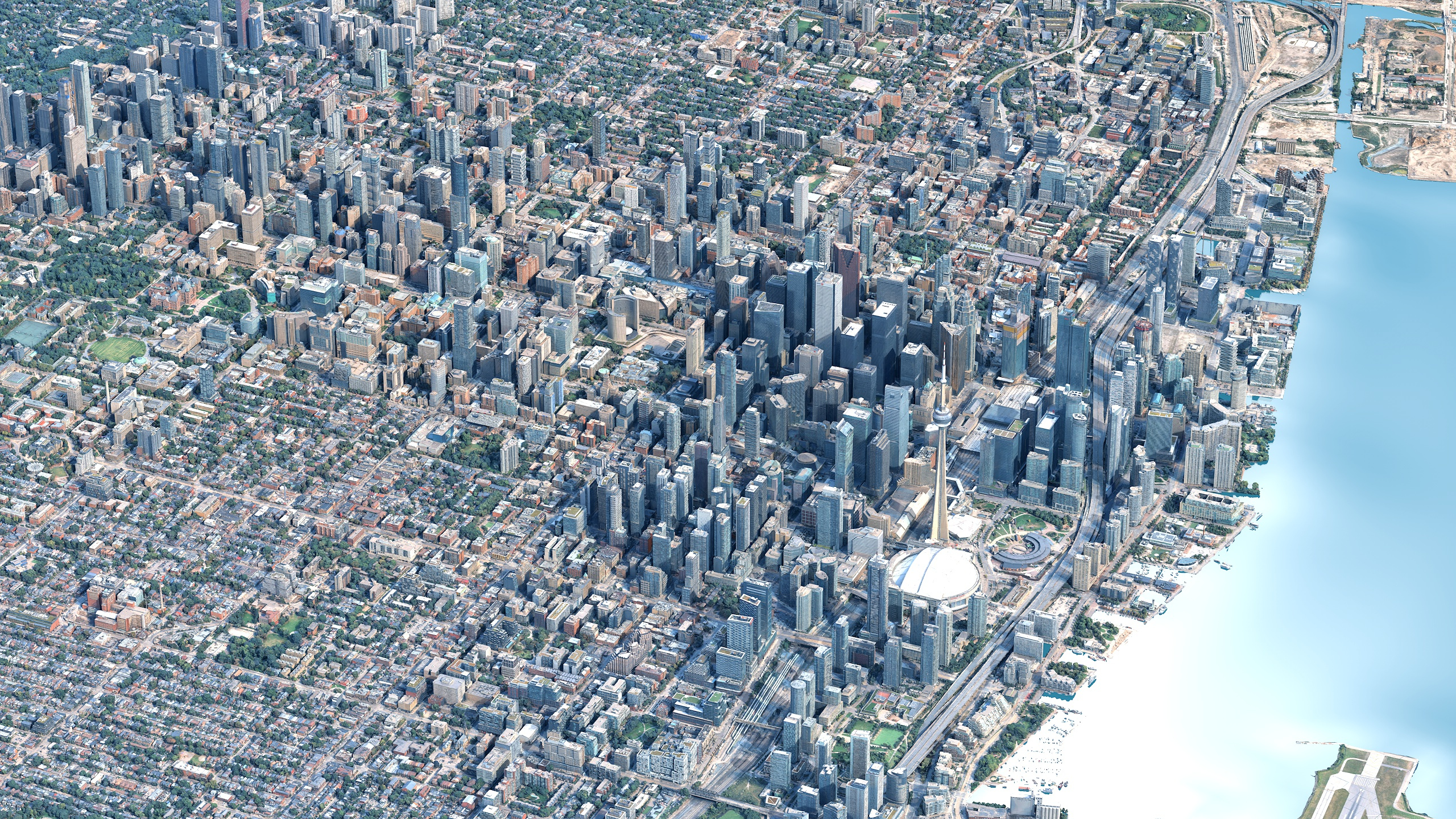 Toronto 3D Scan City Canada 3D Model 3D Model