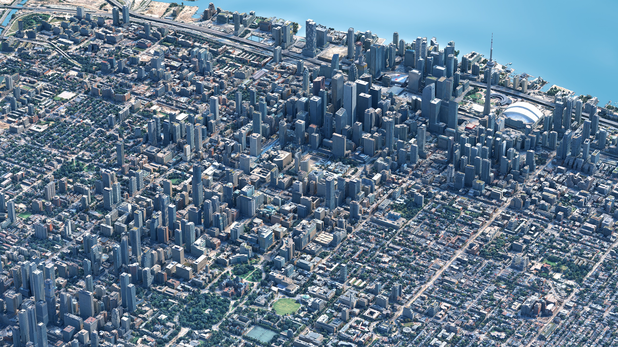 Toronto 3D Scan City Canada 3D Model 3D Model