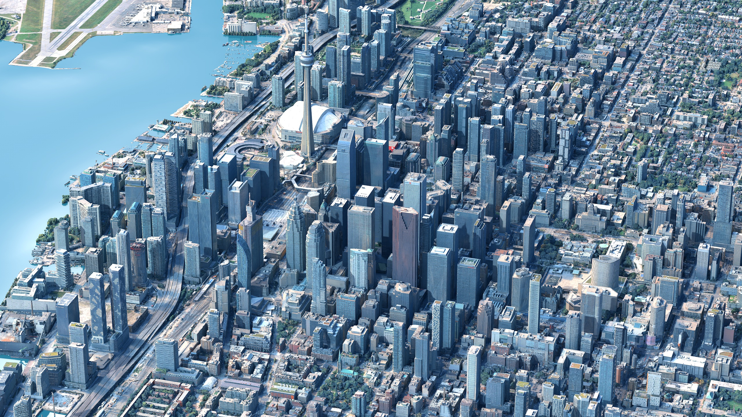 Toronto 3D Scan City Canada 3D Model 3D Model