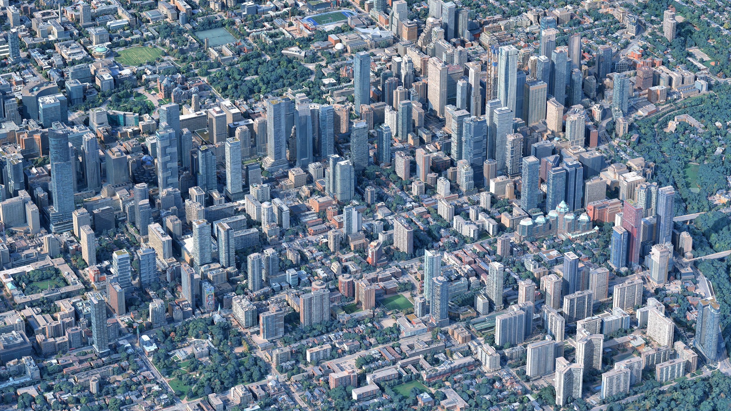 Toronto 3D Scan City Canada 3D Model 3D Model