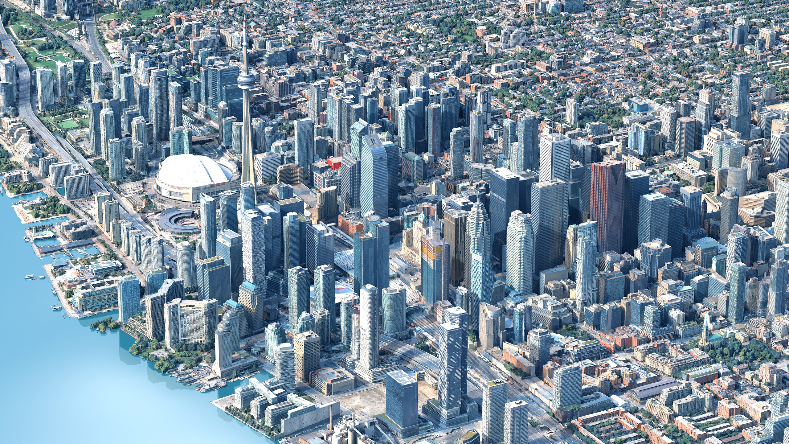 Toronto 3D Scan City Canada 3D Model 3D Model