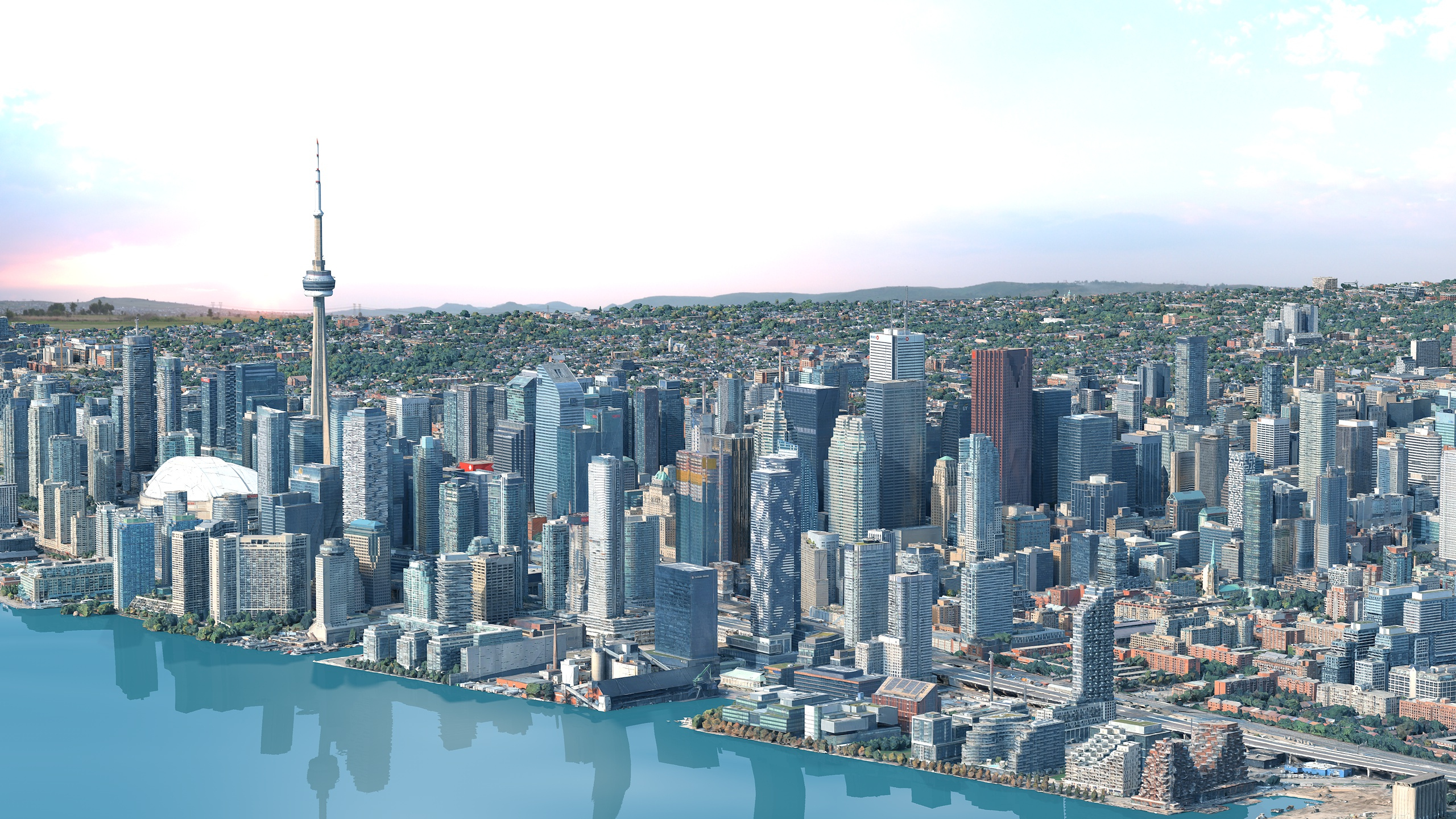 Toronto 3D Scan City Canada 3D Model 3D Model