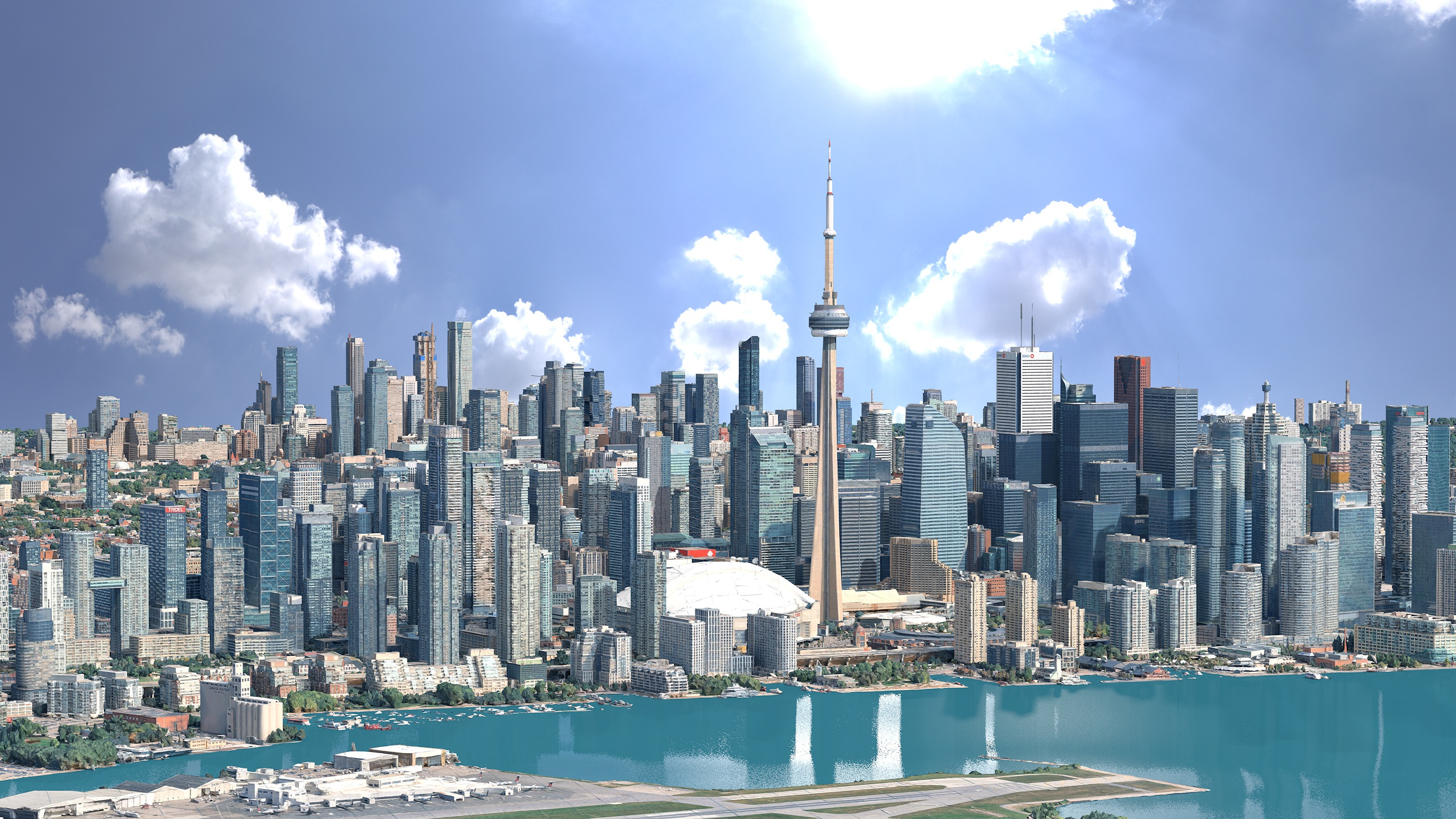 Toronto 3D Scan City Canada 3D Model 3D Model