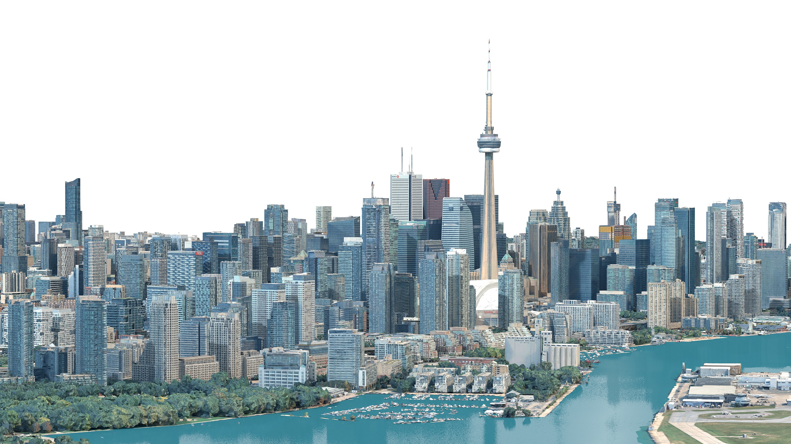 Toronto 3D Scan City Canada 3D Model 3D Model