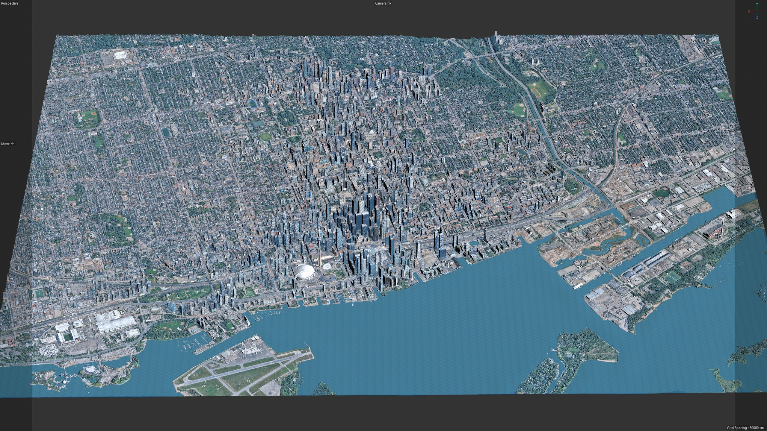 Toronto 3D Scan City Canada 3D Model 3D Model