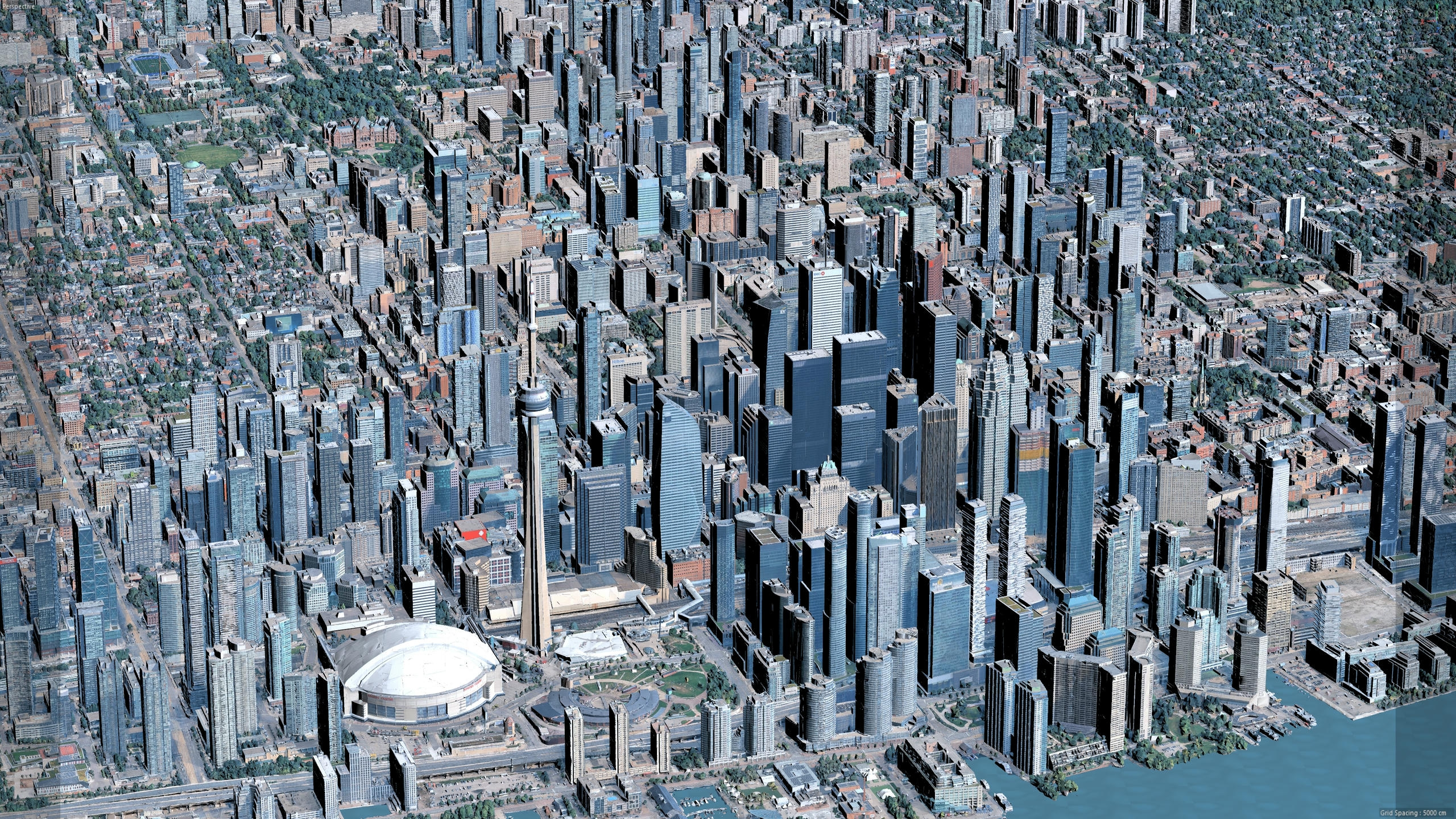 Toronto 3D Scan City Canada 3D Model 3D Model