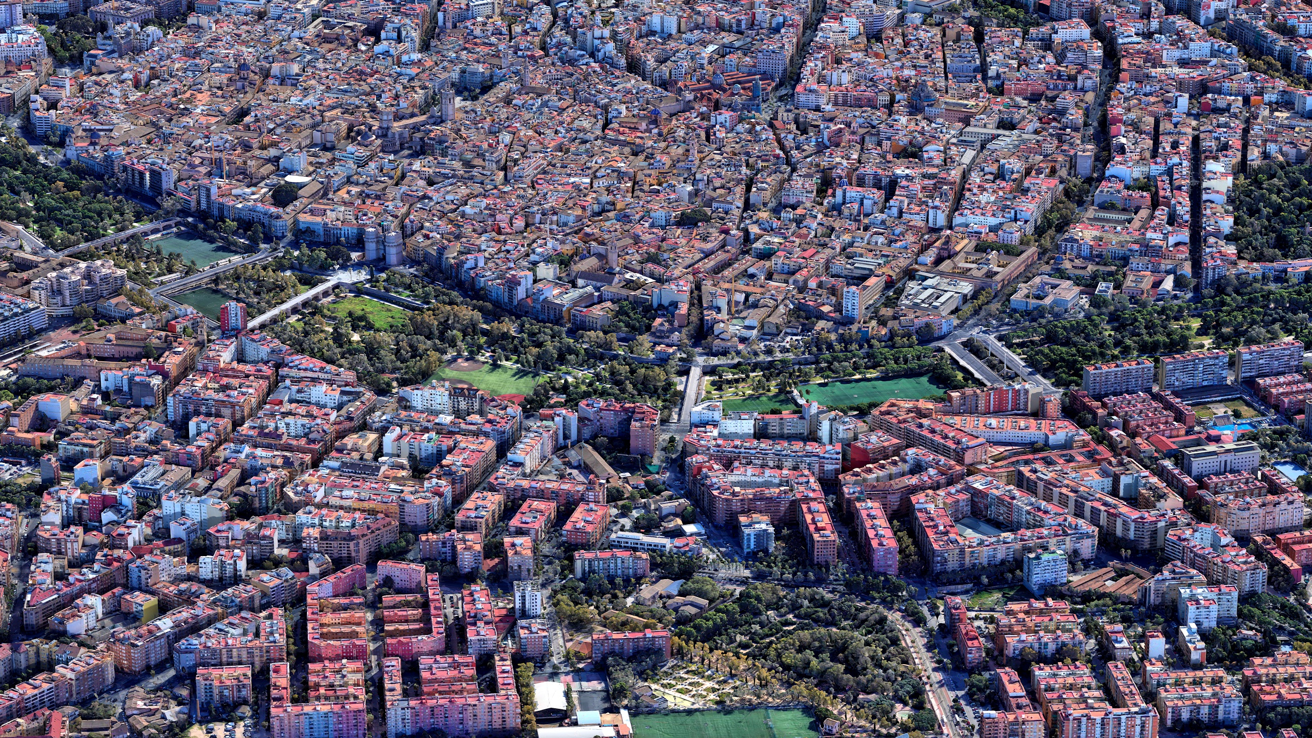 Valencia Downtown 3D Scan City Spain 3D Model 3D Model