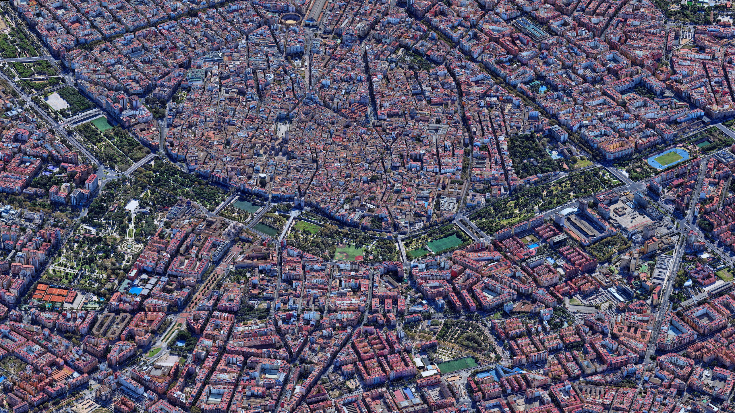 Valencia Downtown 3D Scan City Spain 3D Model 3D Model