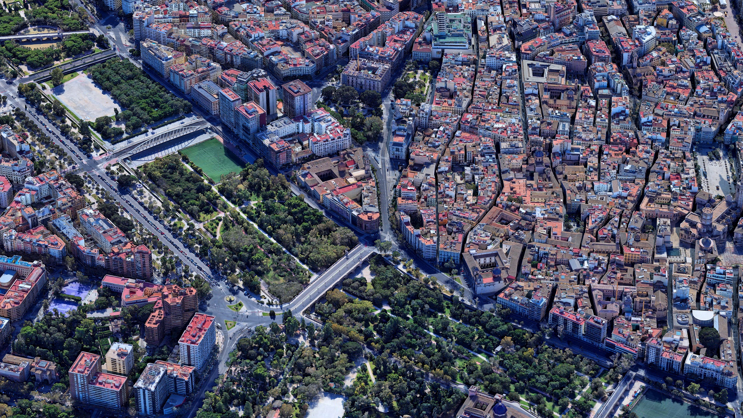 Valencia Downtown 3D Scan City Spain 3D Model 3D Model