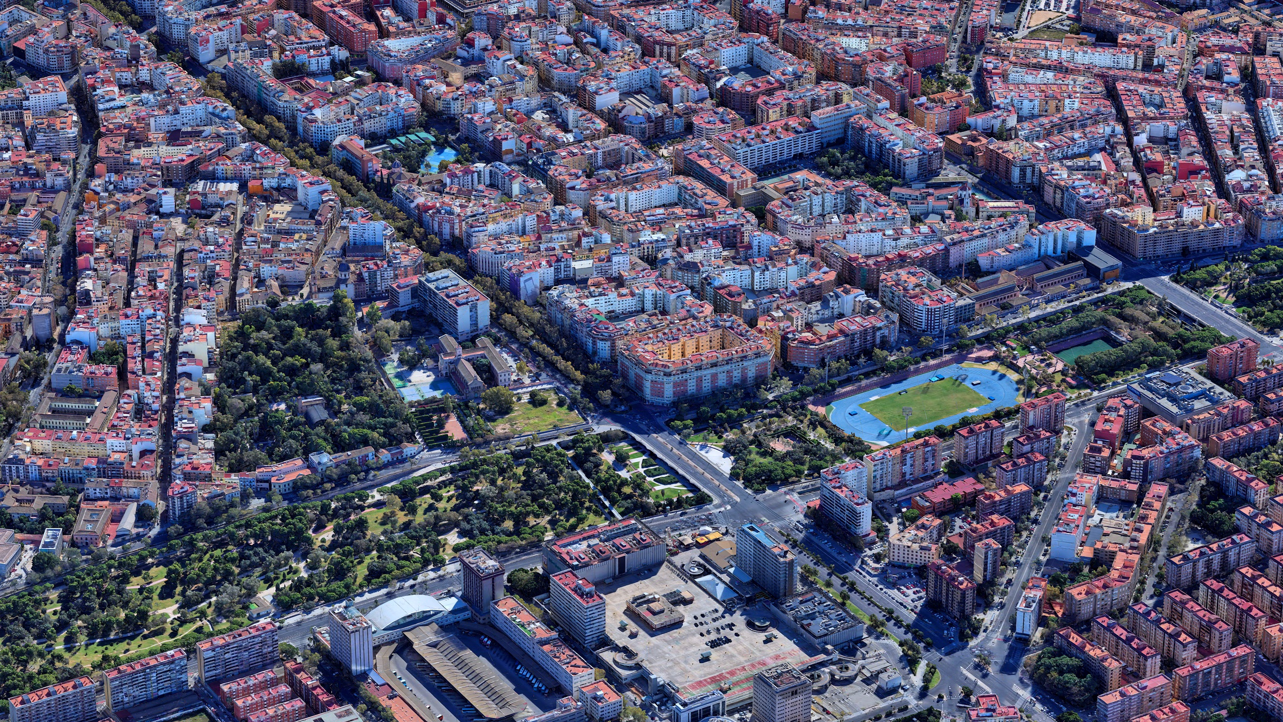 Valencia Downtown 3D Scan City Spain 3D Model 3D Model