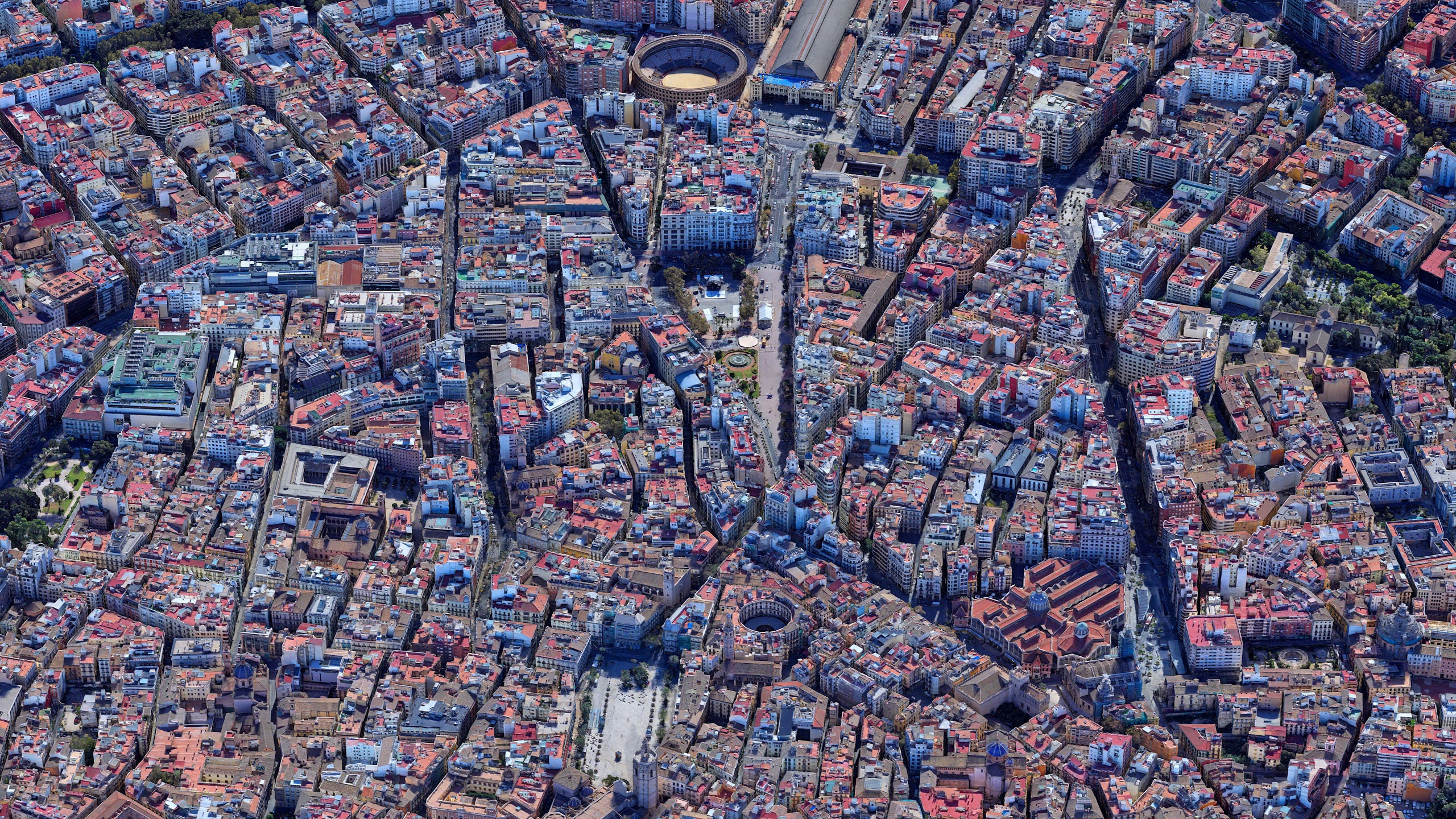 Valencia Downtown 3D Scan City Spain 3D Model 3D Model