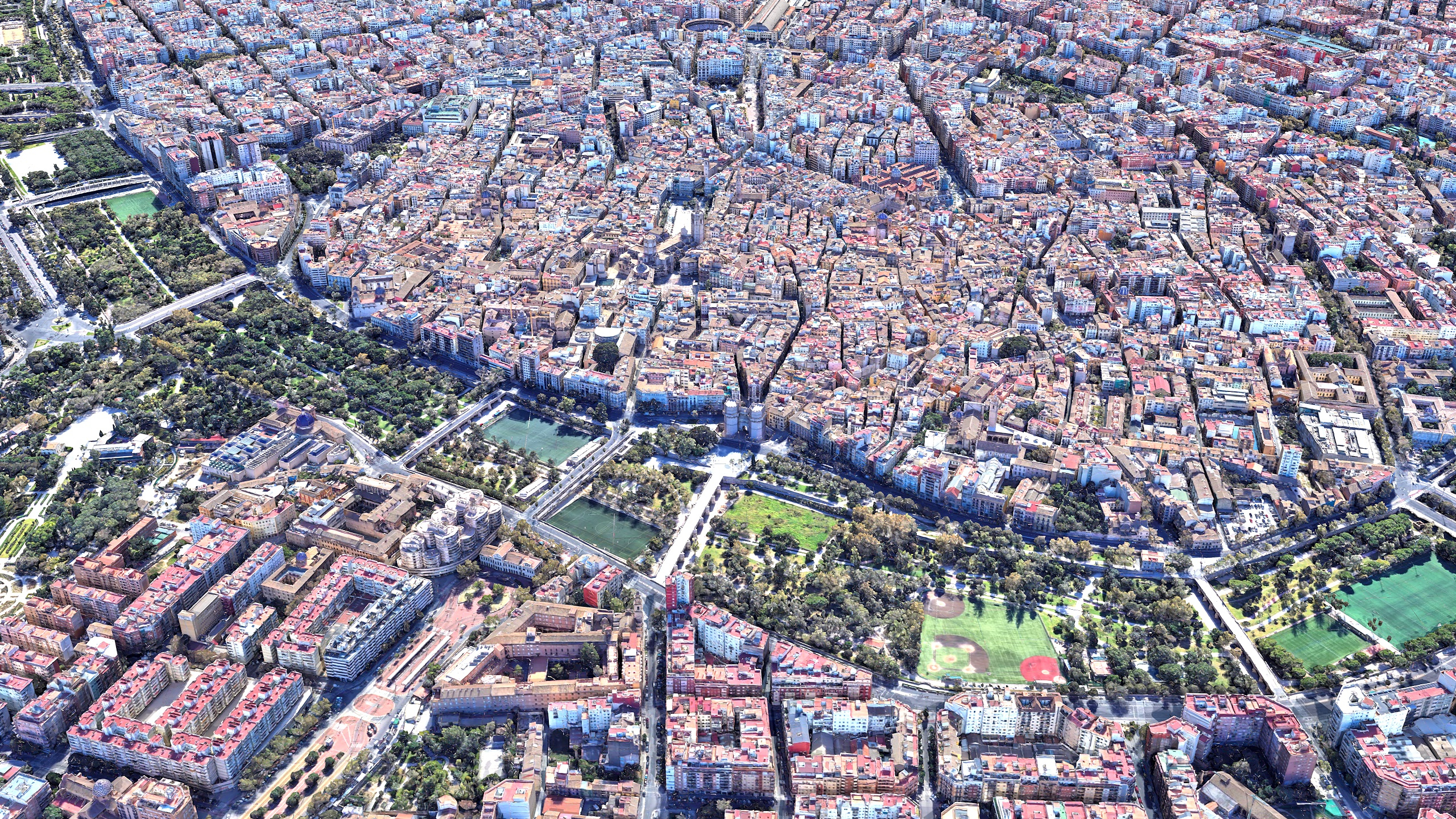 Valencia Spain 3D Scan City 3D Model 3D Model