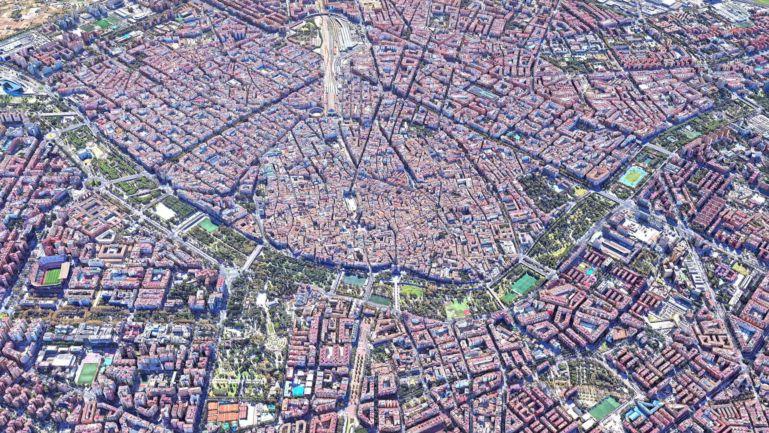 Valencia Spain 3D Scan City 3D Model 3D Model