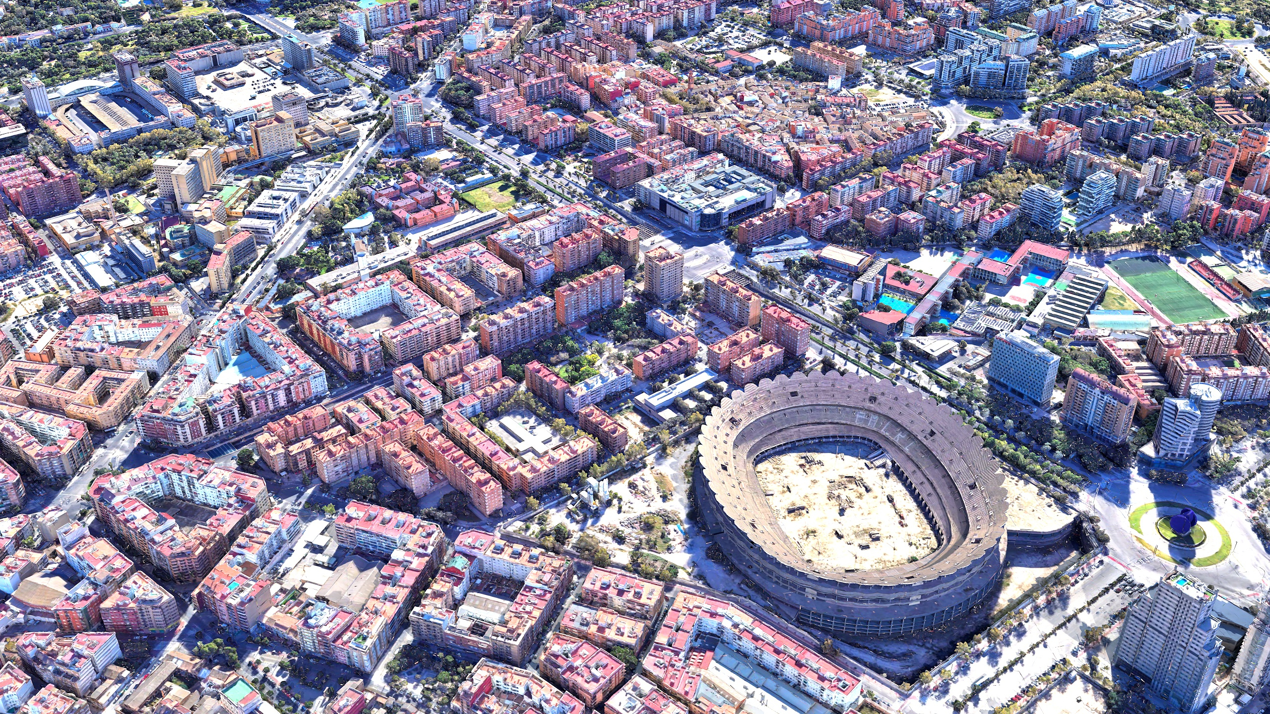 Valencia Spain 3D Scan City 3D Model 3D Model