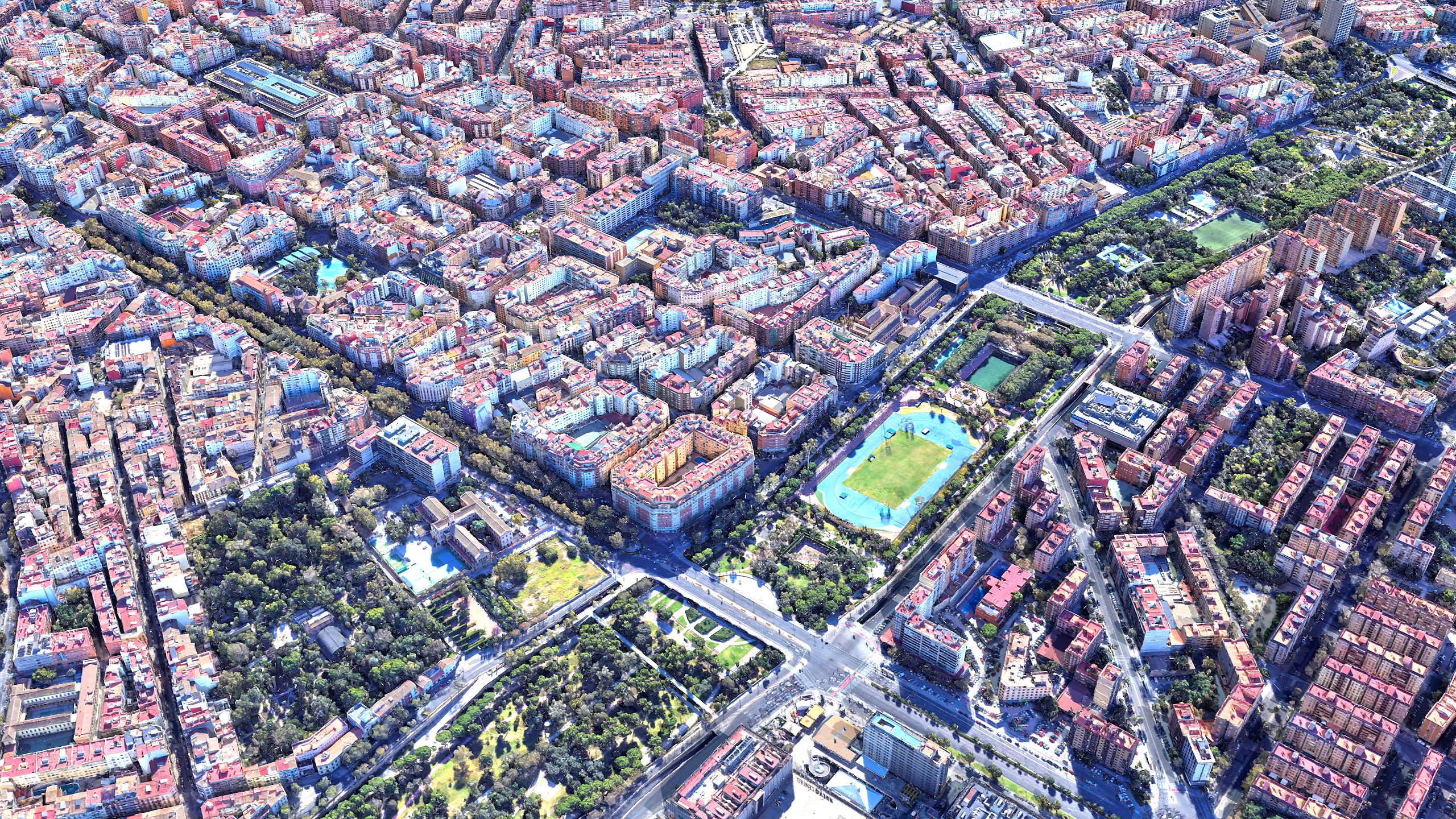 Valencia Spain 3D Scan City 3D Model 3D Model