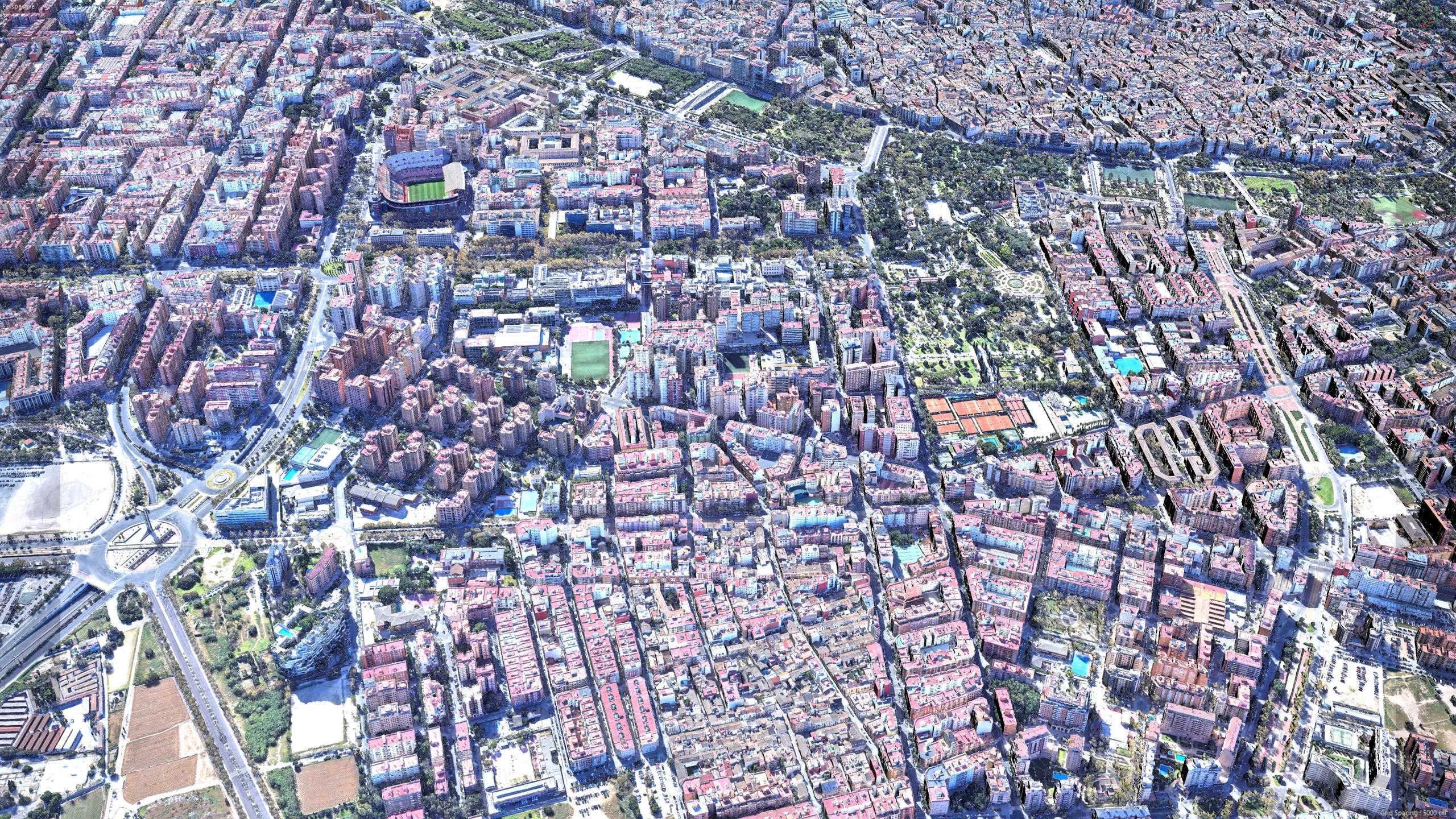 Valencia Spain 3D Scan City 3D Model 3D Model