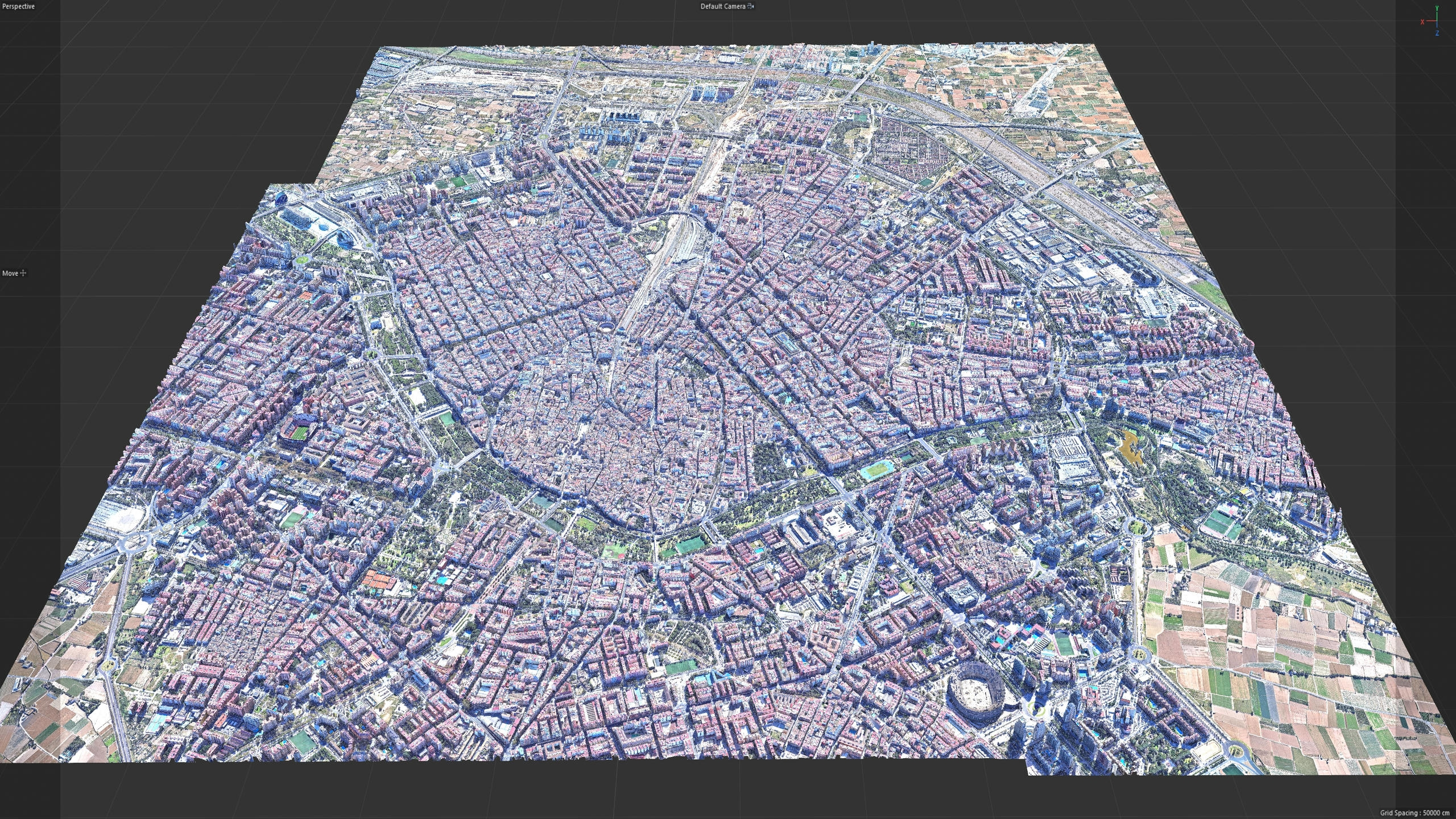 Valencia Spain 3D Scan City 3D Model 3D Model