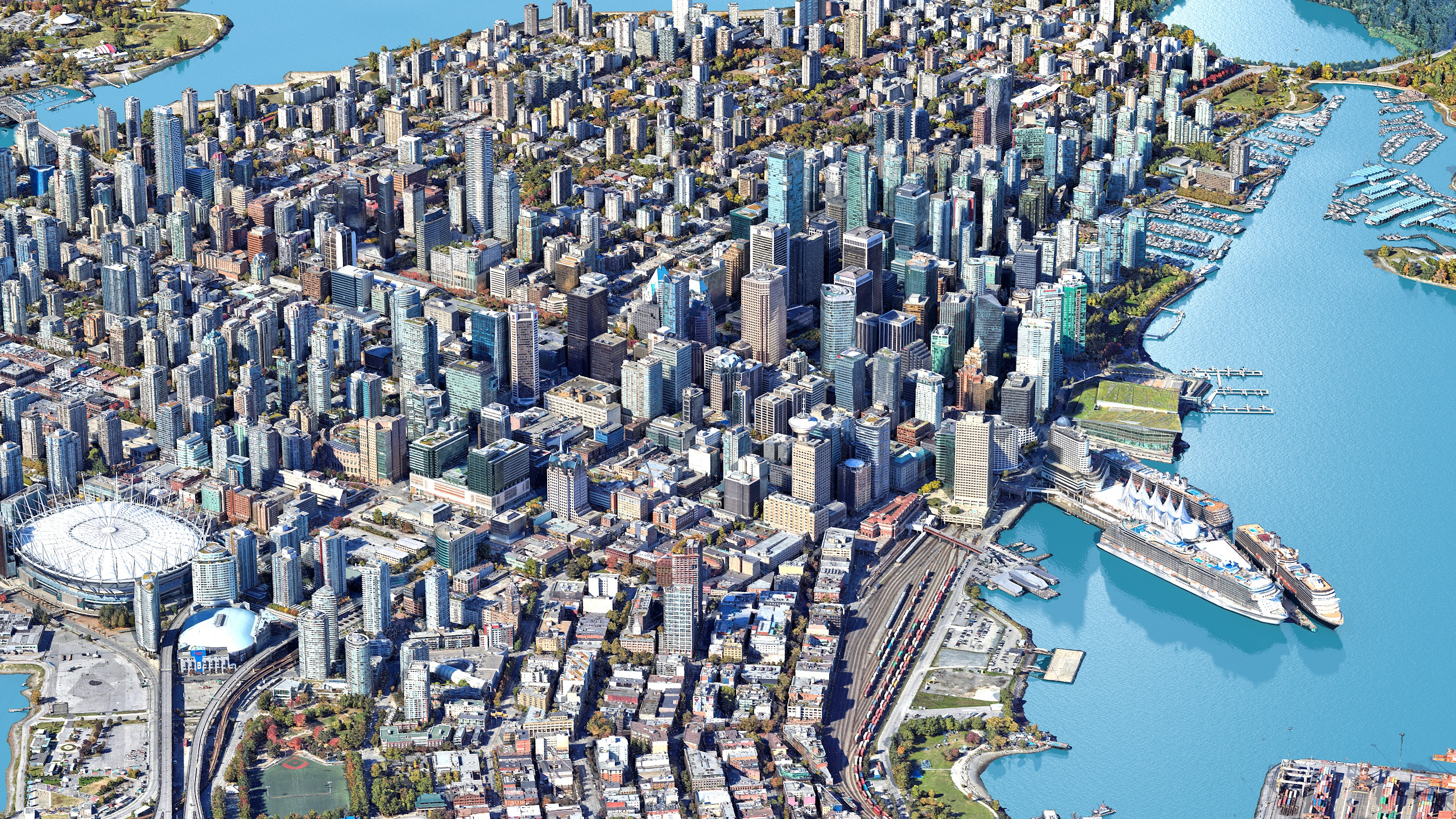 Vancouver 3D Scan City Canada 3D Model 3D Model