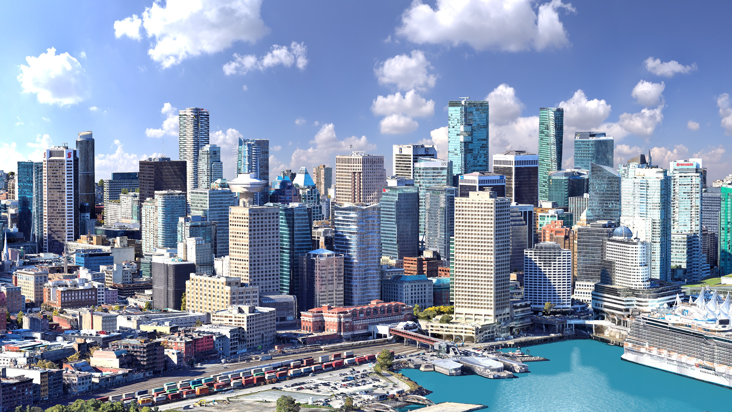 Vancouver 3D Scan City Canada 3D Model 3D Model