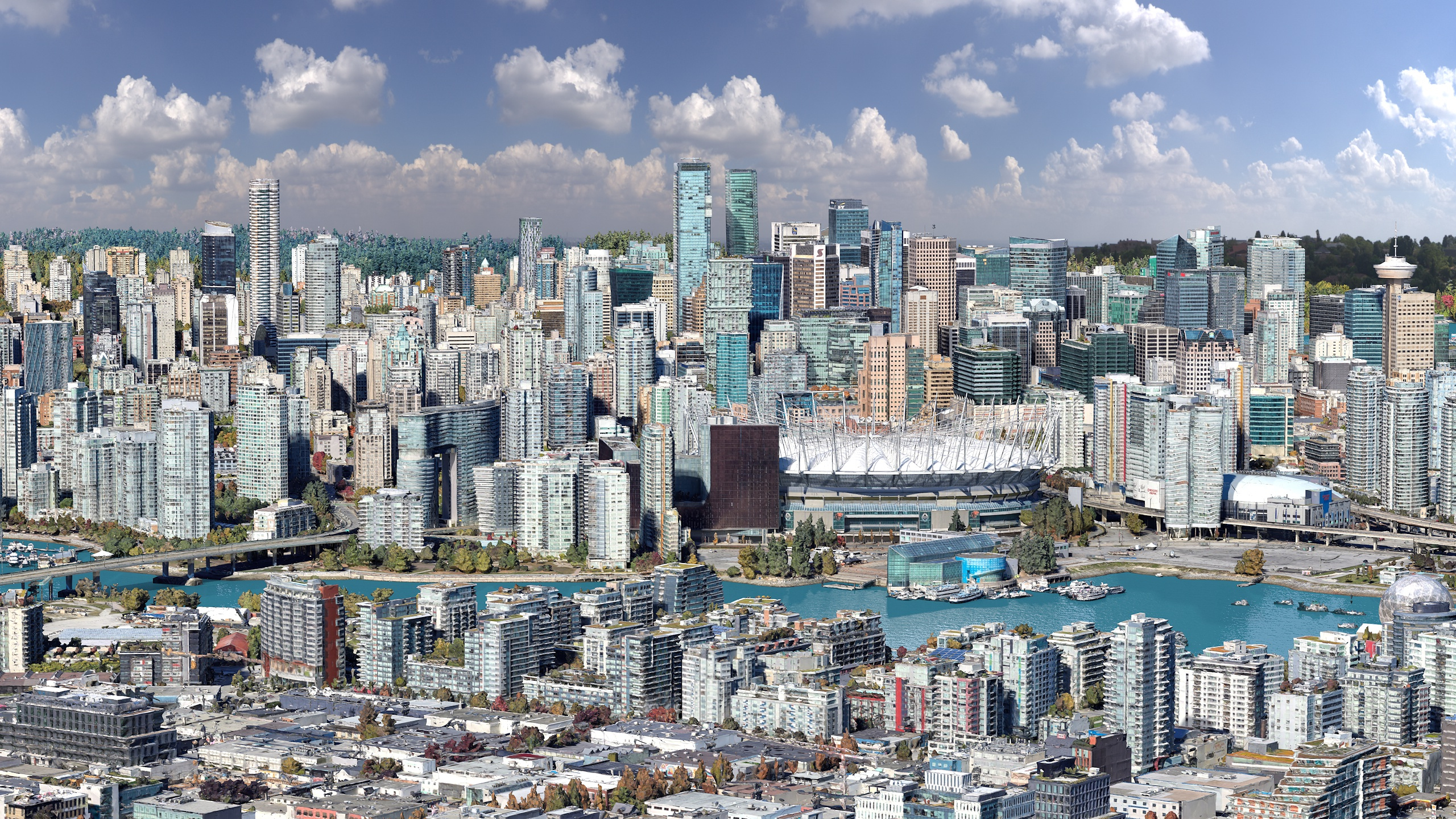 Vancouver 3D Scan City Canada 3D Model 3D Model