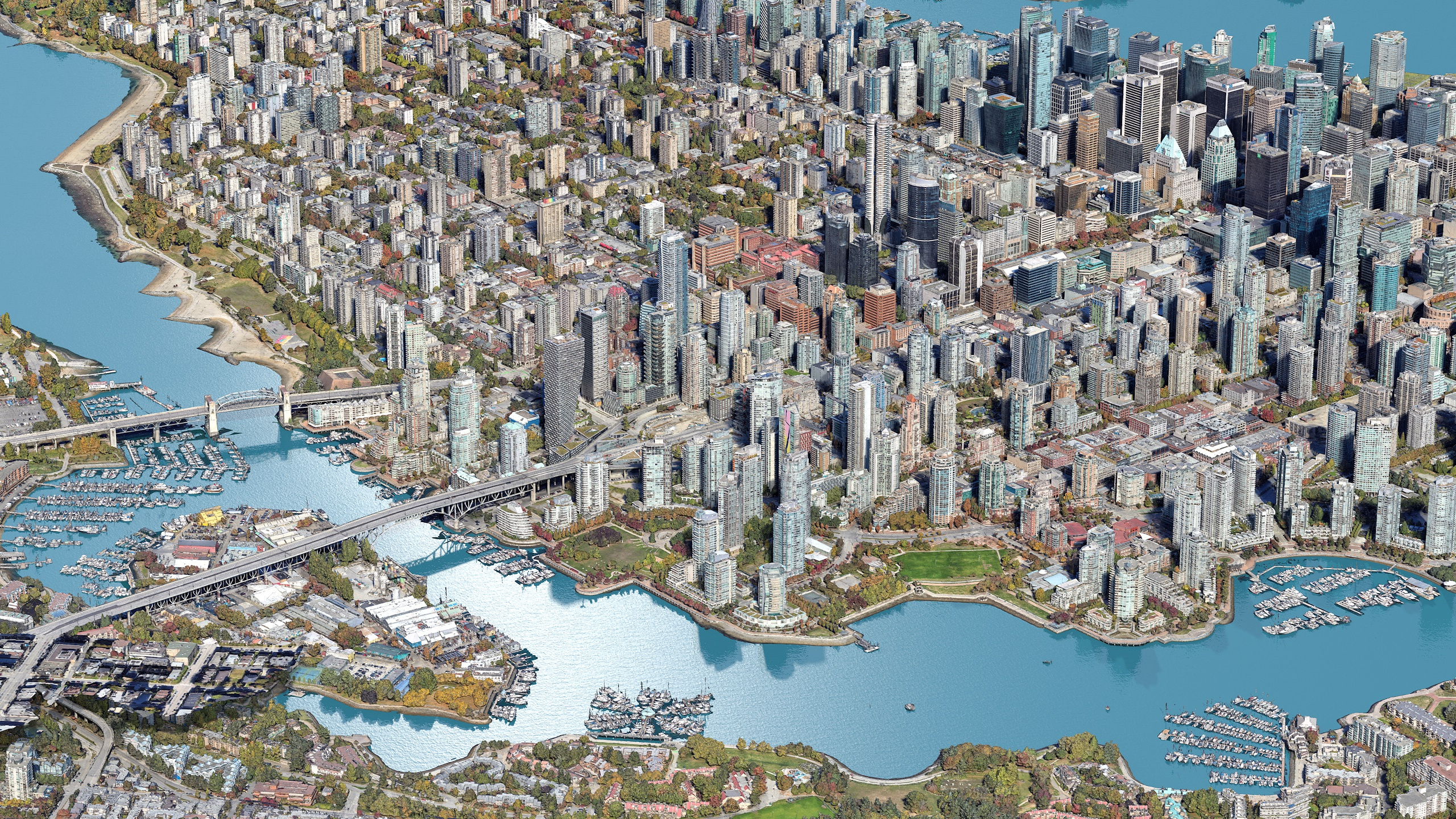 Vancouver 3D Scan City Canada 3D Model 3D Model