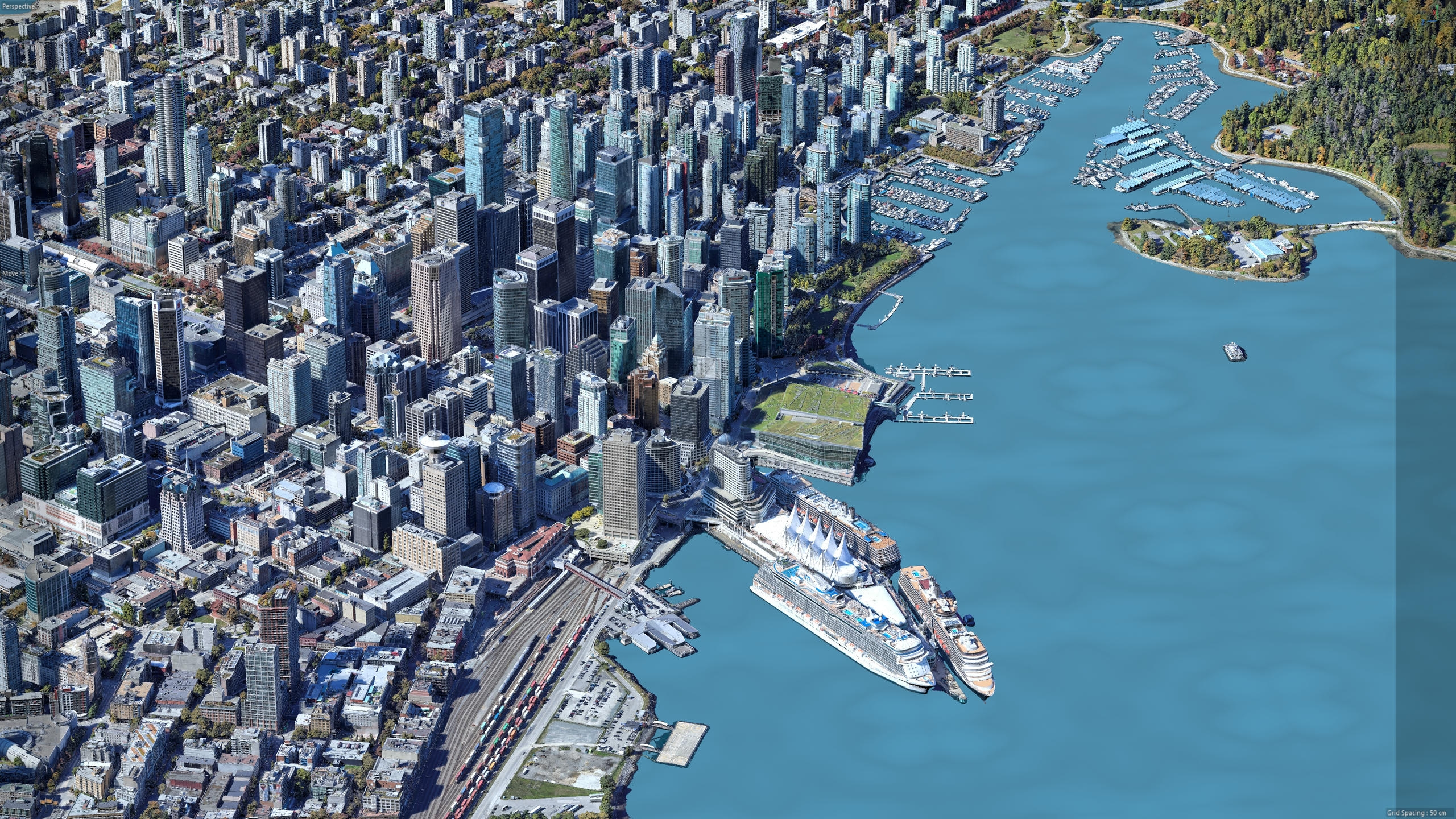 Vancouver 3D Scan City Canada 3D Model 3D Model