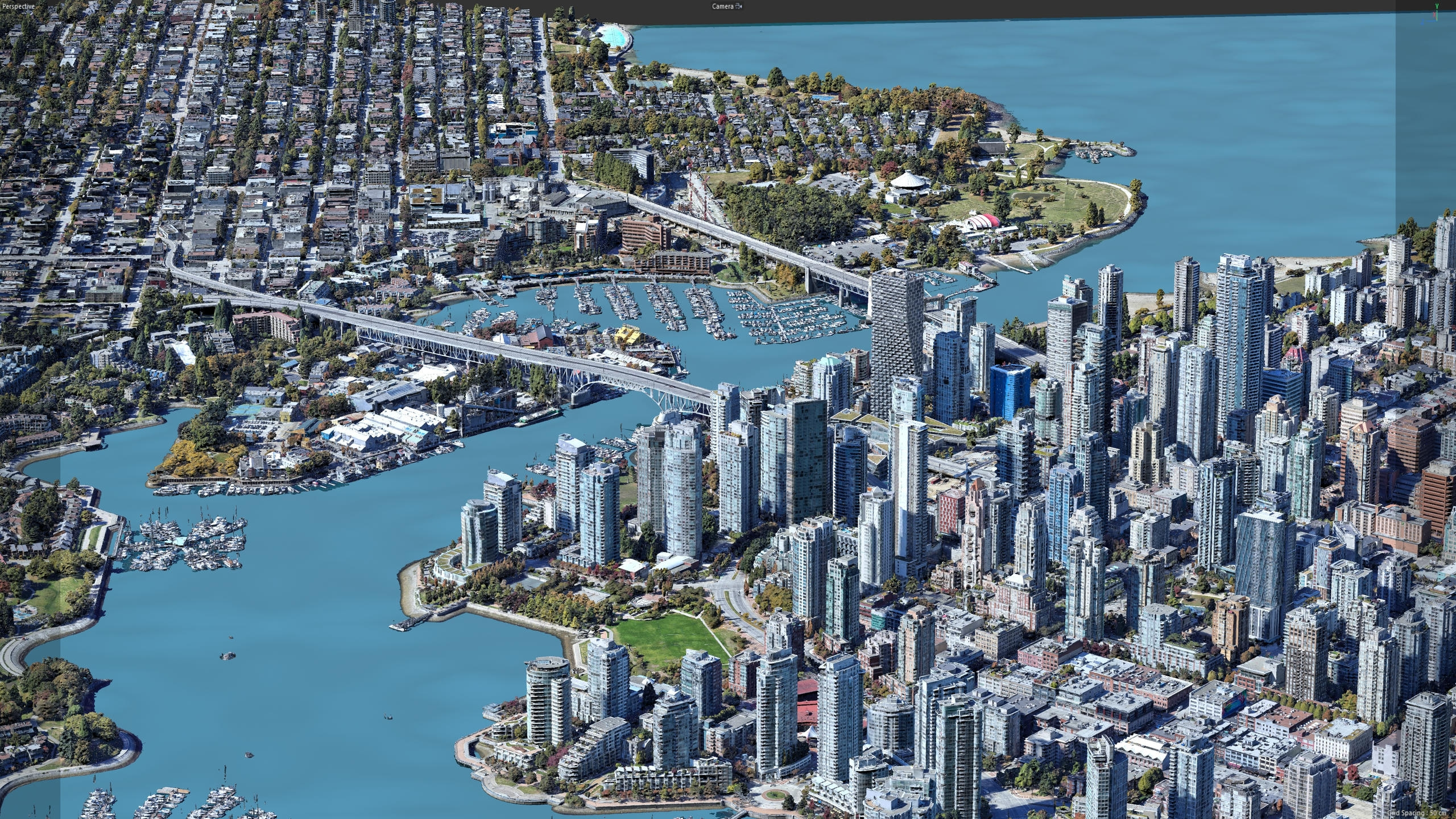 Vancouver 3D Scan City Canada 3D Model 3D Model