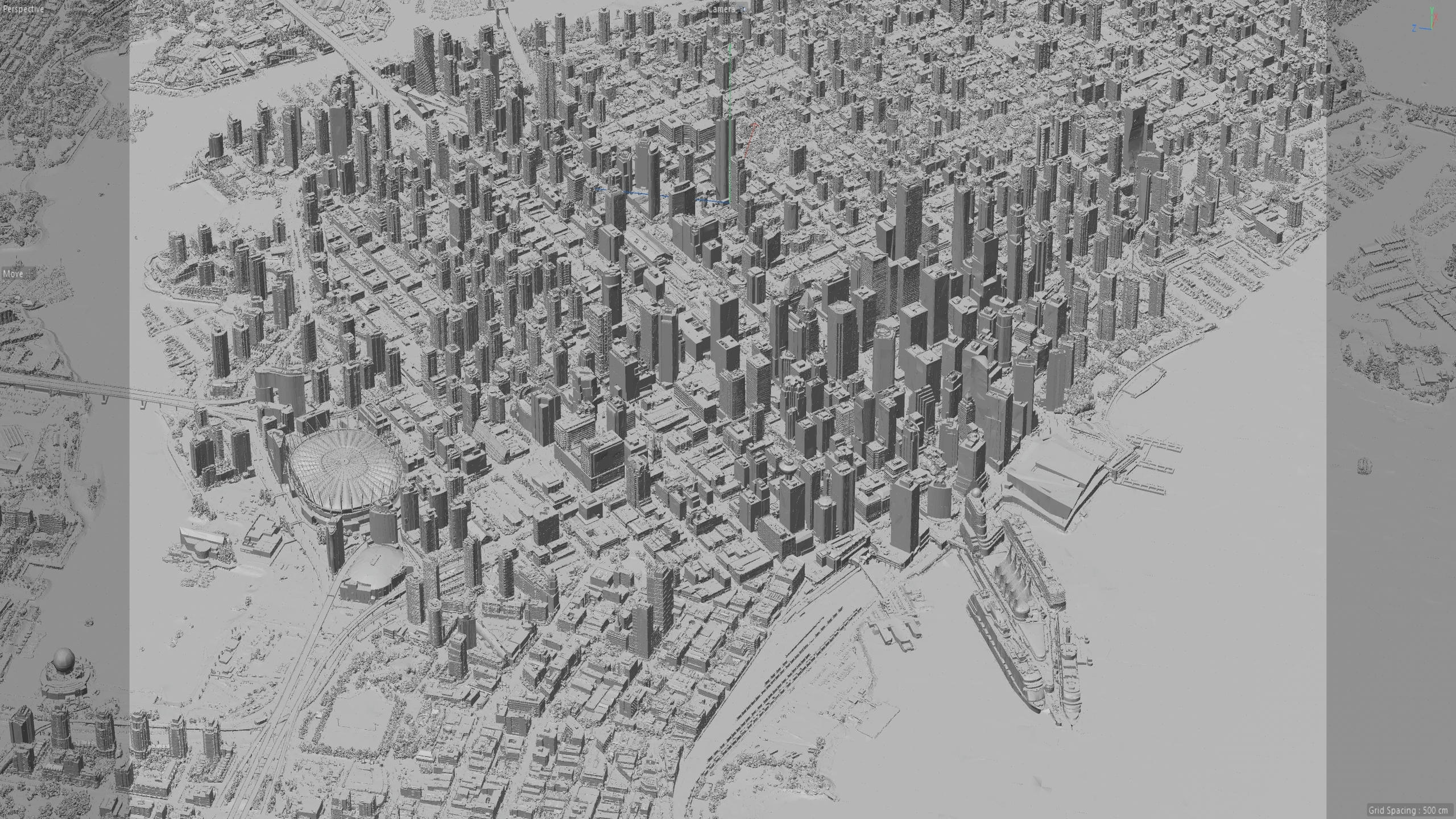 Vancouver 3D Scan City Canada 3D Model 3D Model