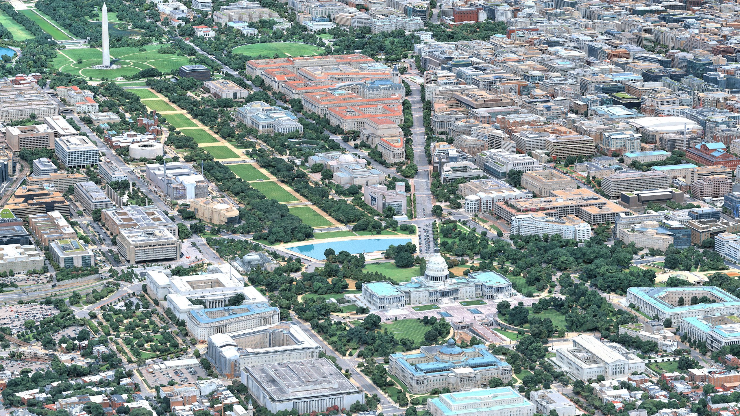 Washington DC Scan 3D City USA 3D Model 3D Model