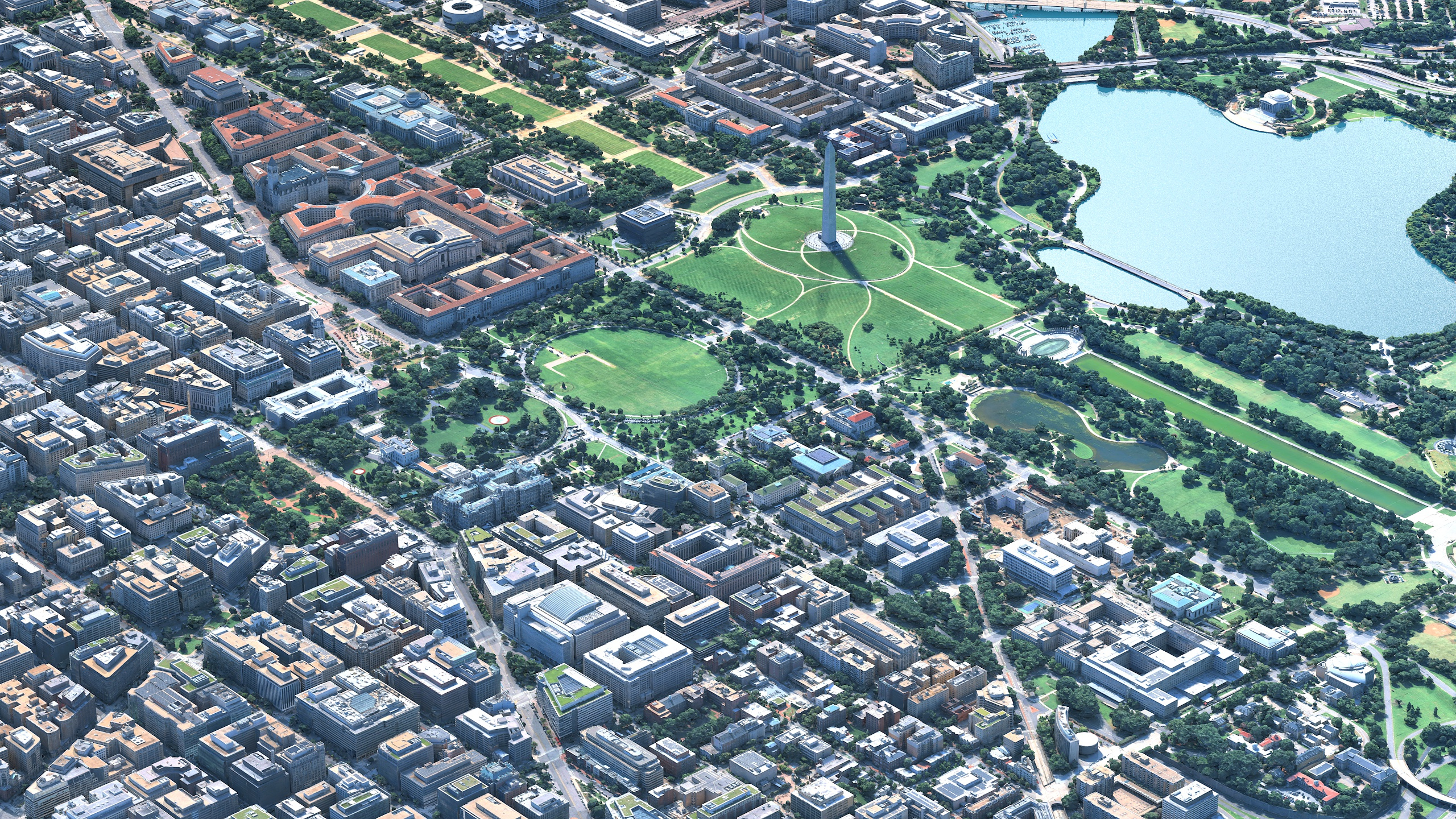 Washington DC Scan 3D City USA 3D Model 3D Model