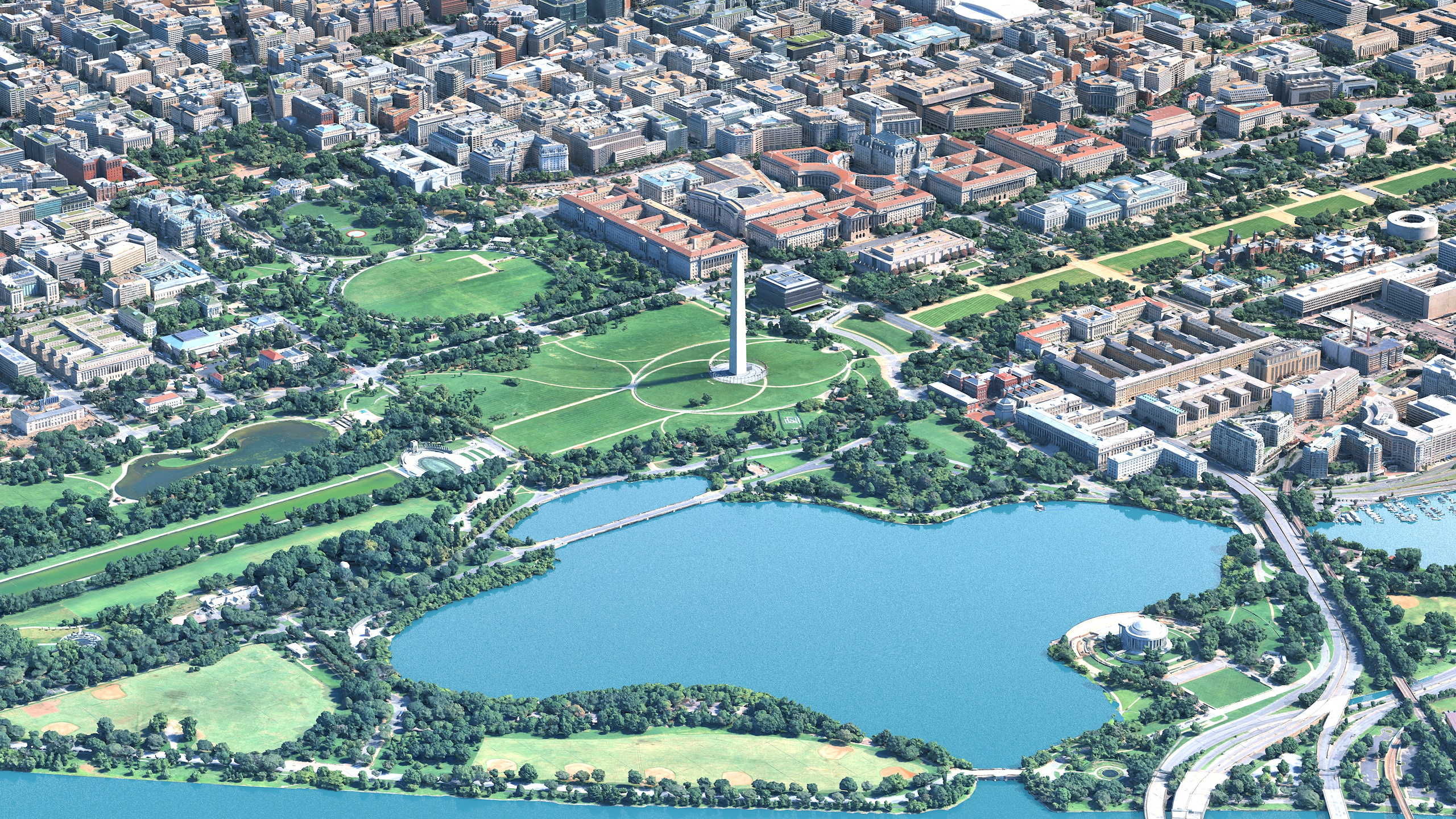 Washington DC Scan 3D City USA 3D Model 3D Model