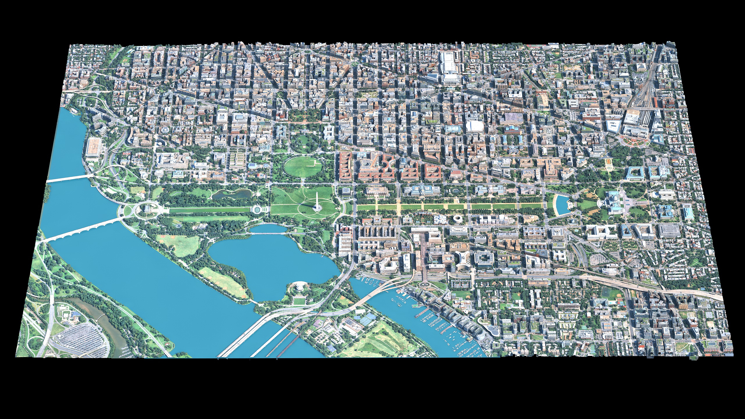 Washington DC Scan 3D City USA 3D Model 3D Model