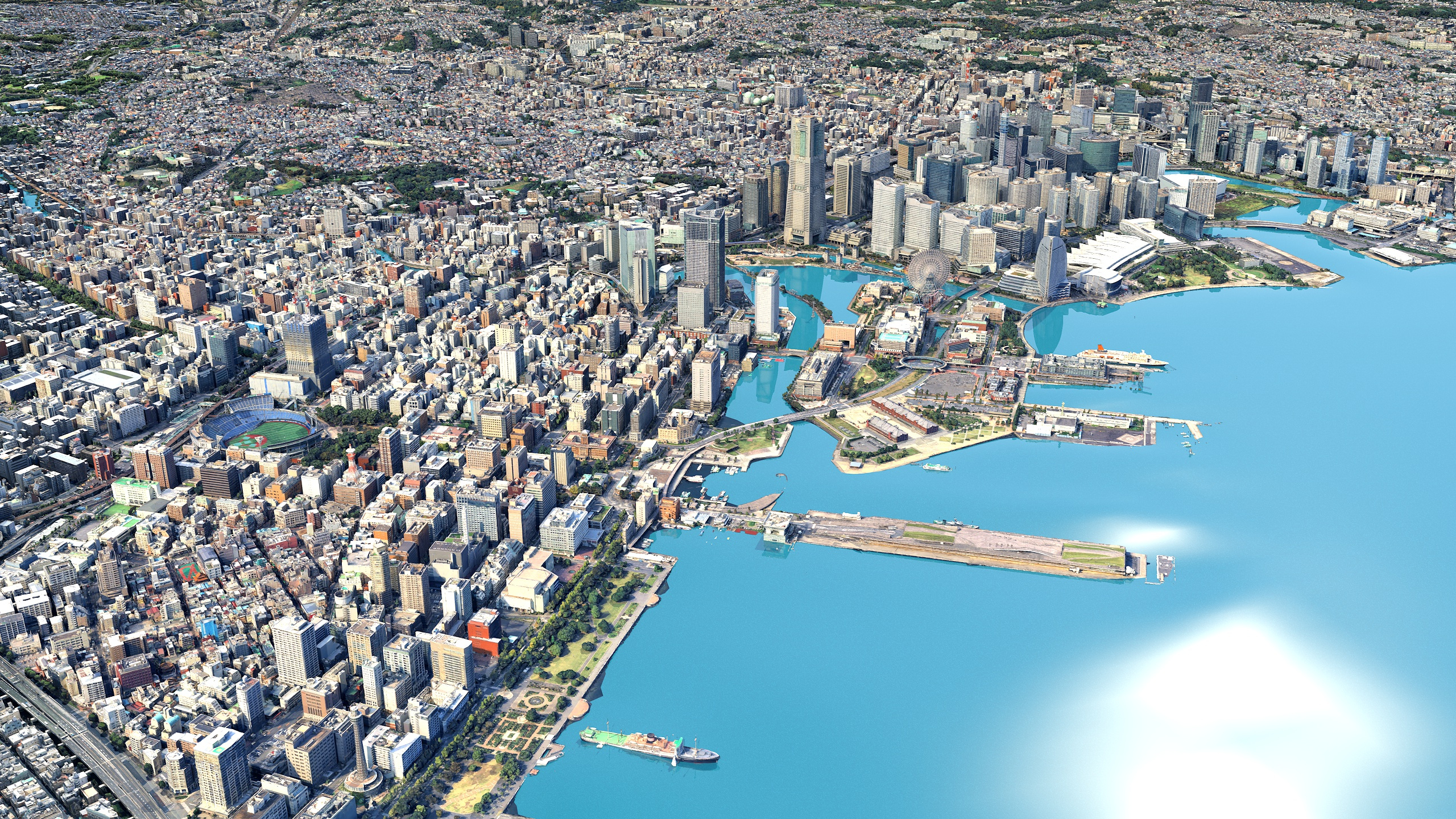 Yokohama 3D Scan City Japan 3D Model 3D Model