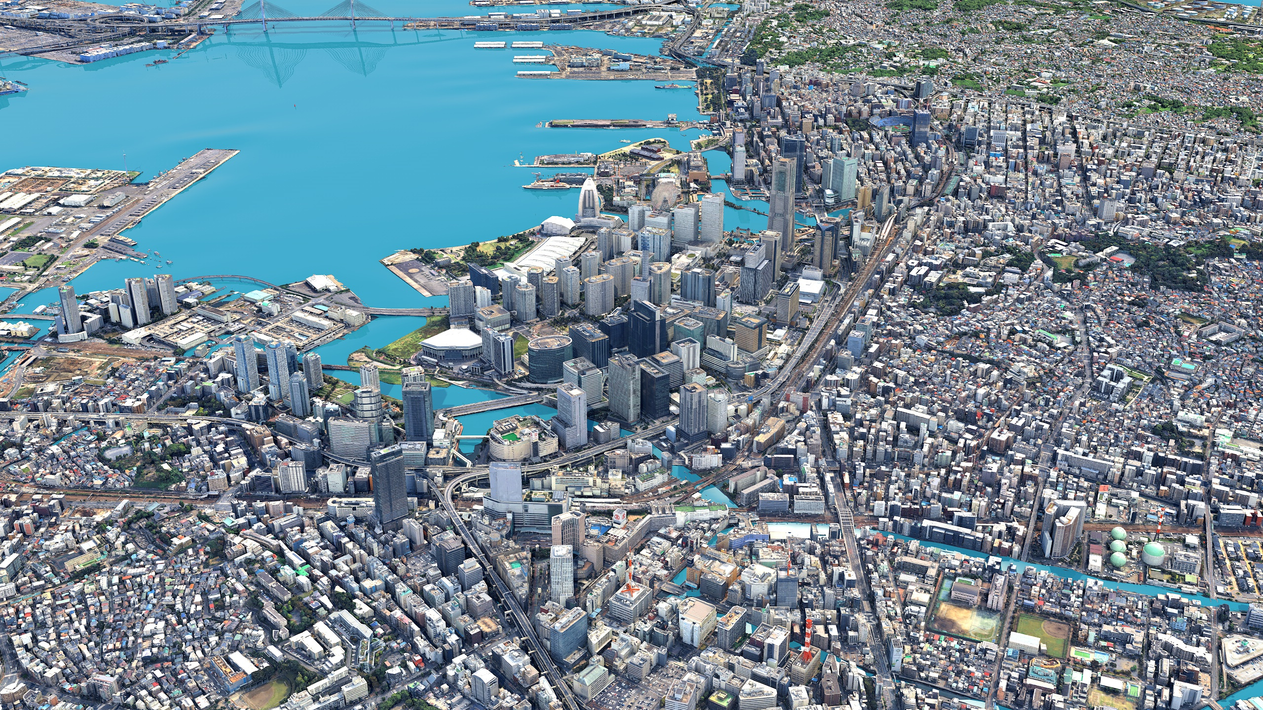 Yokohama 3D Scan City Japan 3D Model 3D Model