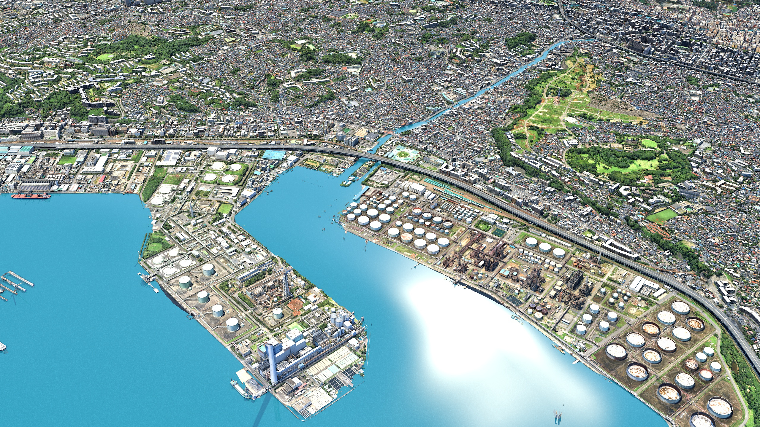 Yokohama 3D Scan City Japan 3D Model 3D Model