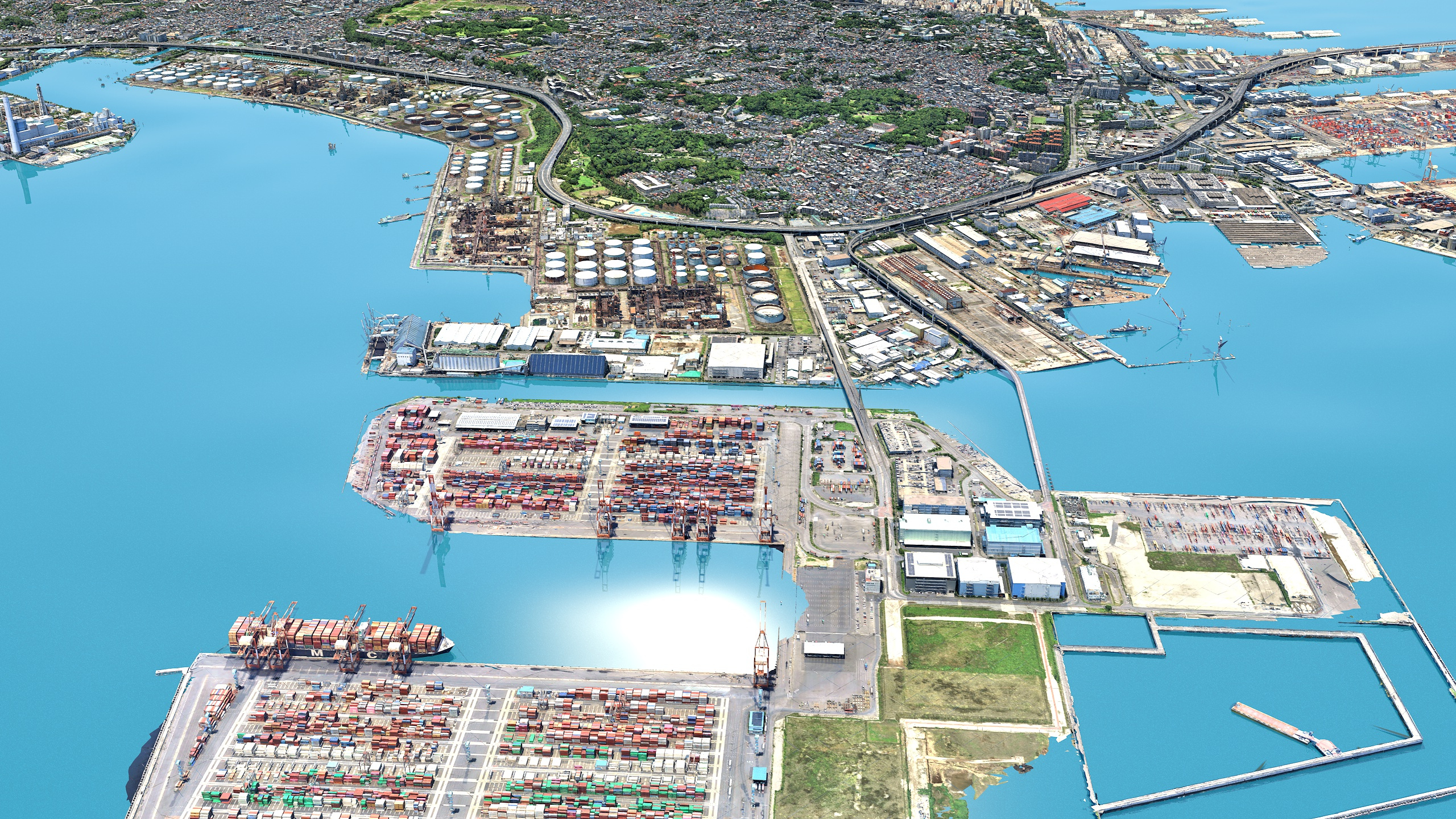 Yokohama 3D Scan City Japan 3D Model 3D Model