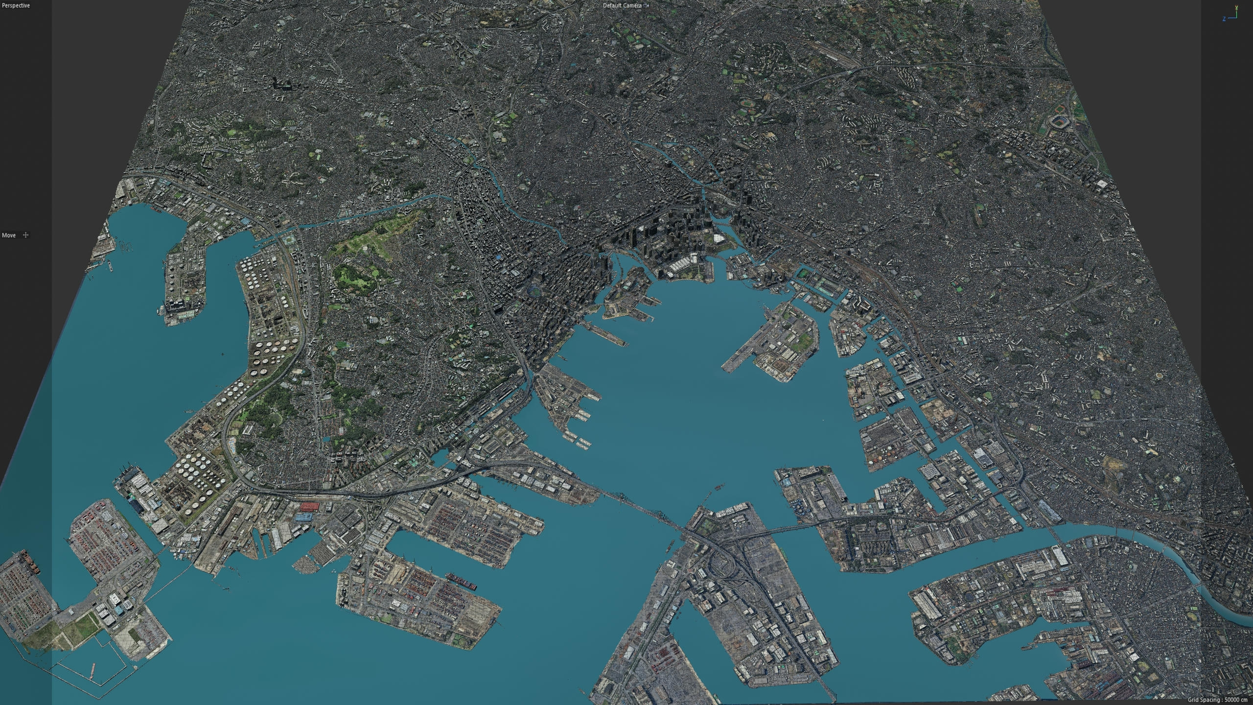Yokohama 3D Scan City Japan 3D Model 3D Model