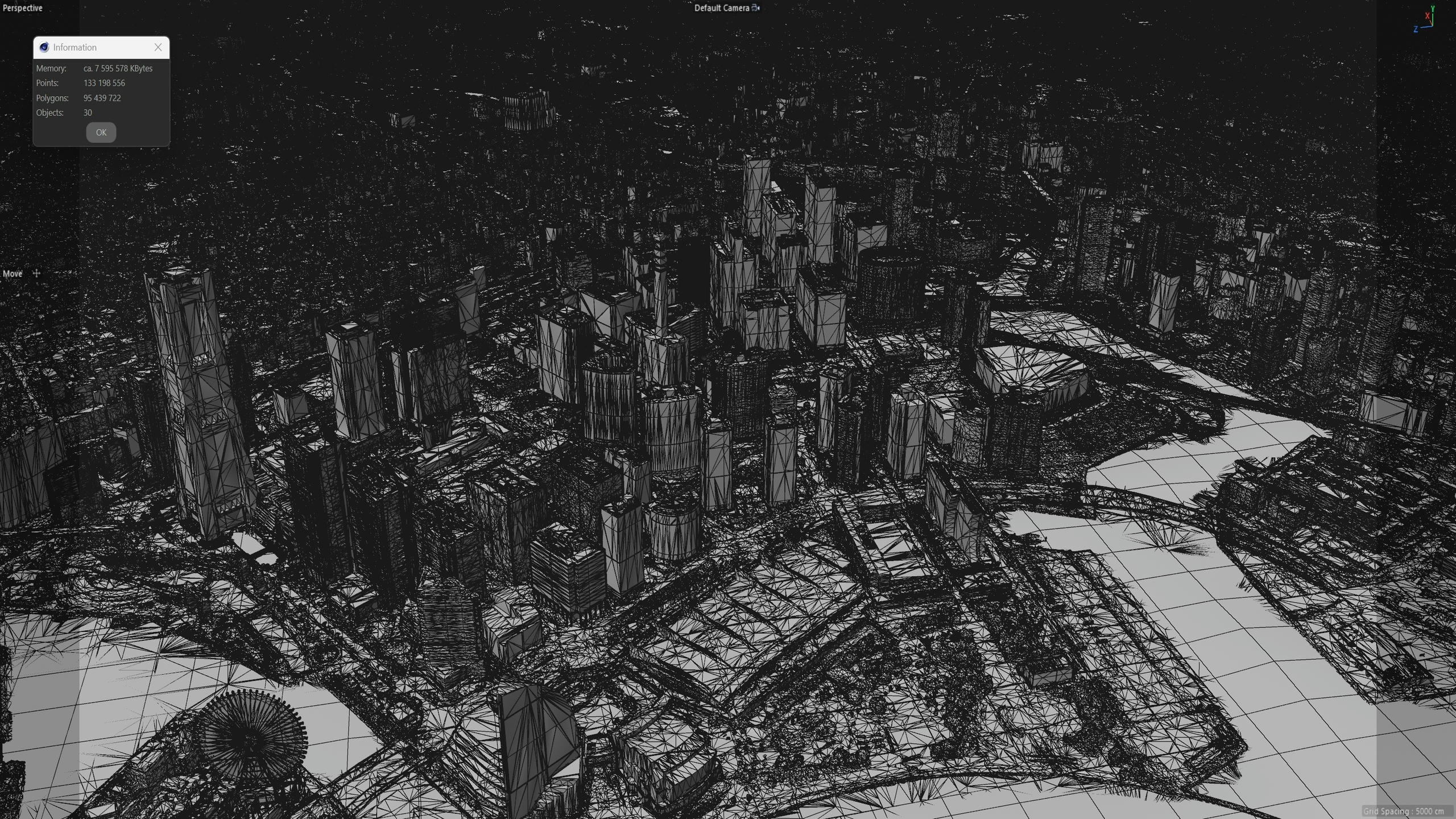 Yokohama 3D Scan City Japan 3D Model 3D Model